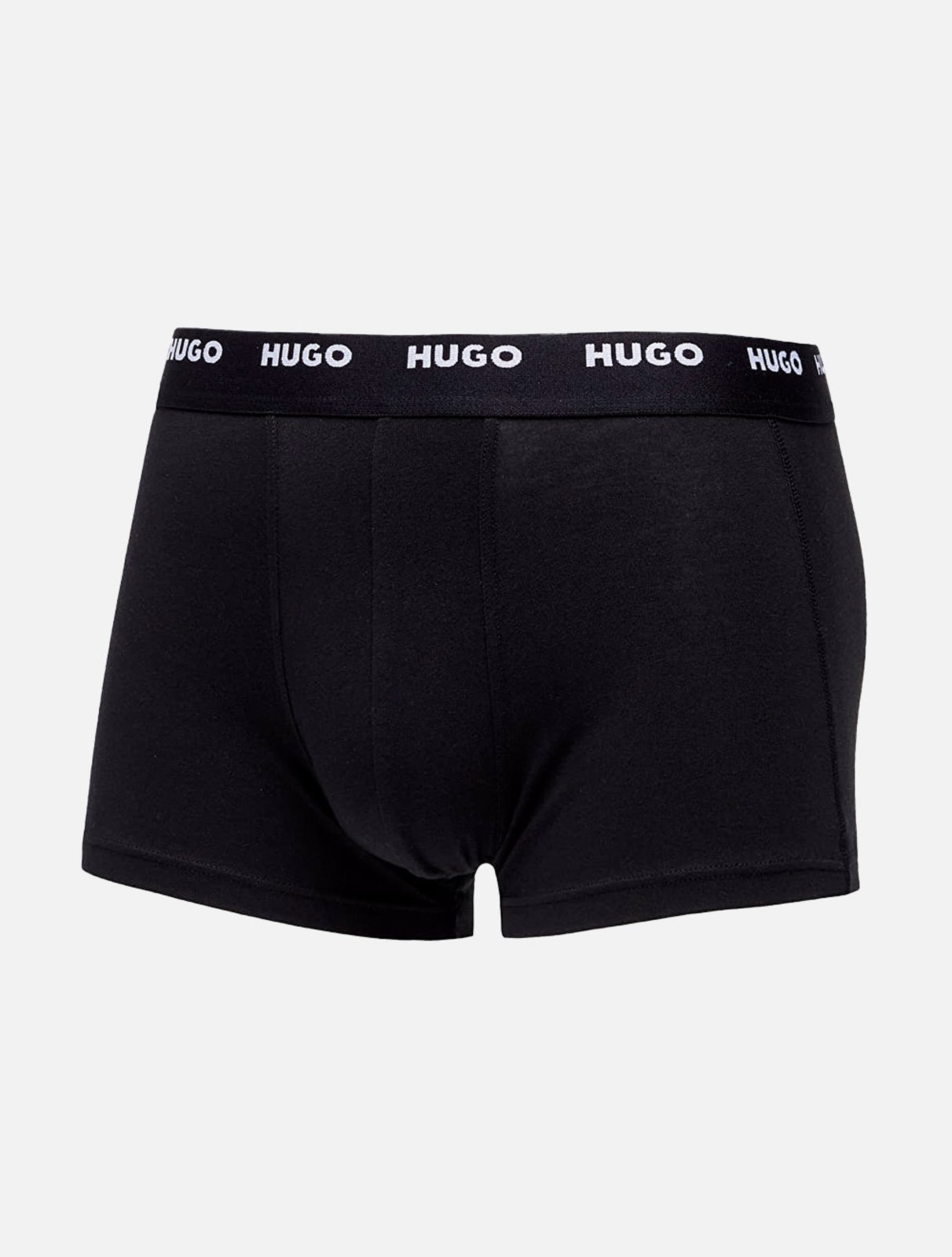 Vista 3 Kit Cueca Hugo Boss Masculina Trunk Five 5UN preto Hugo Boss preto