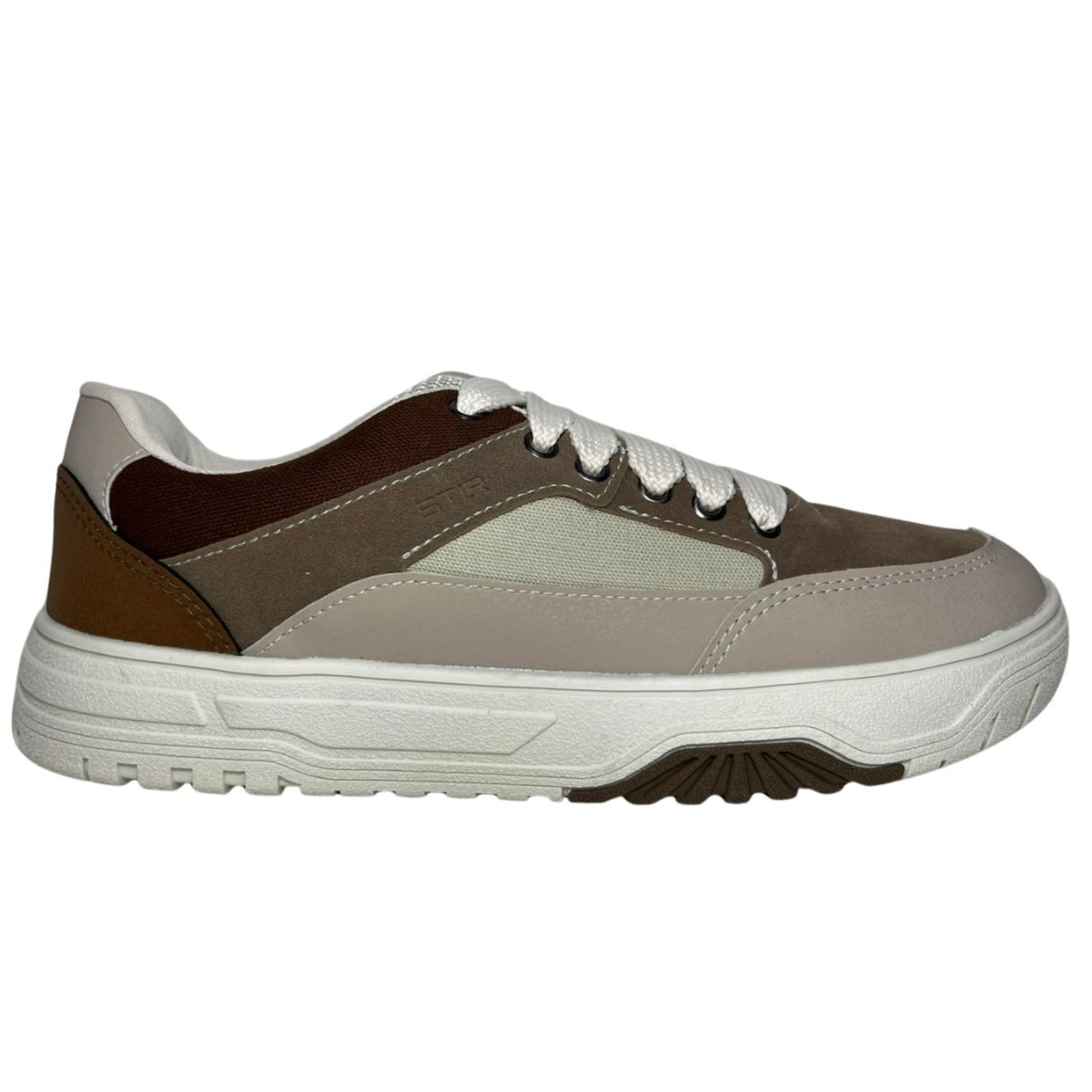 Tênis Stir Casual Masculino Bkn07 Stir Marrom