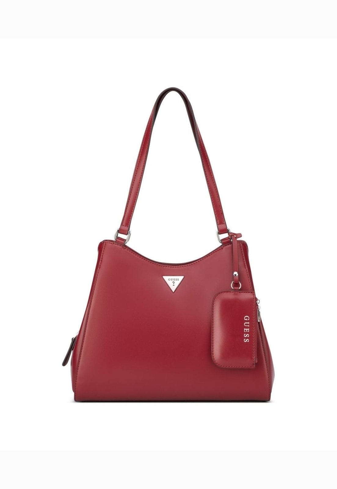 Bolsa Guess Elsa Satchel Vinho