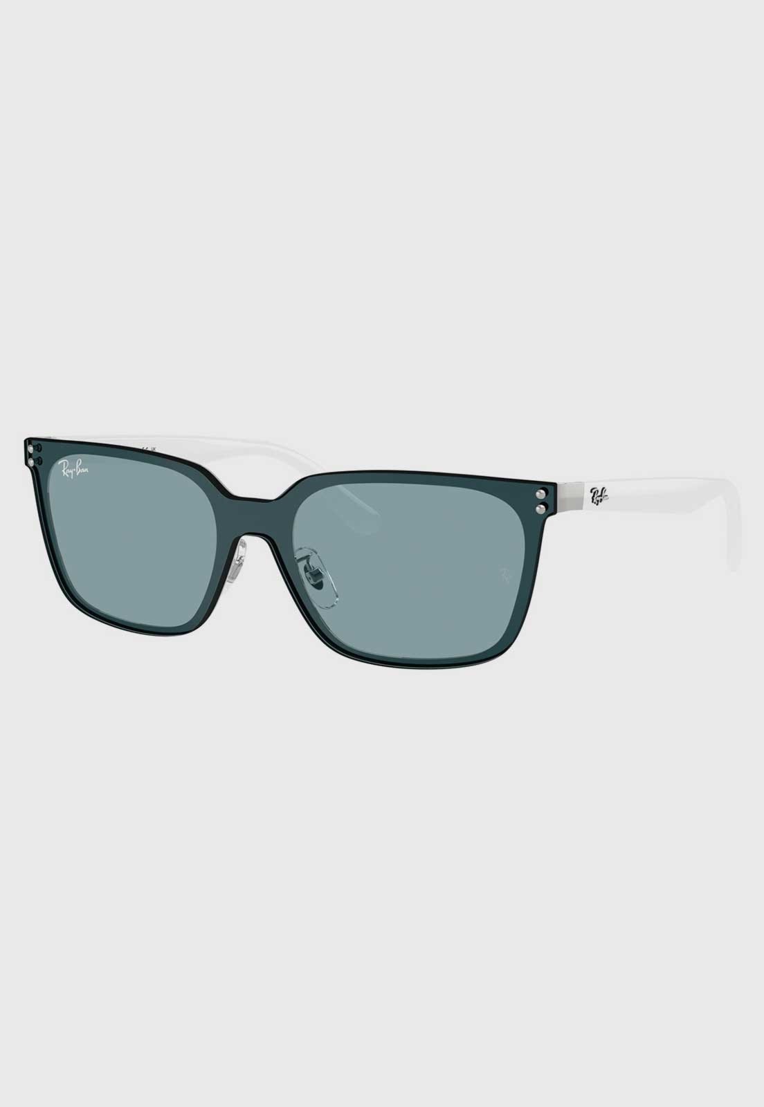 Óculos de Sol Masculino Ray-Ban Armação em Metal Prata