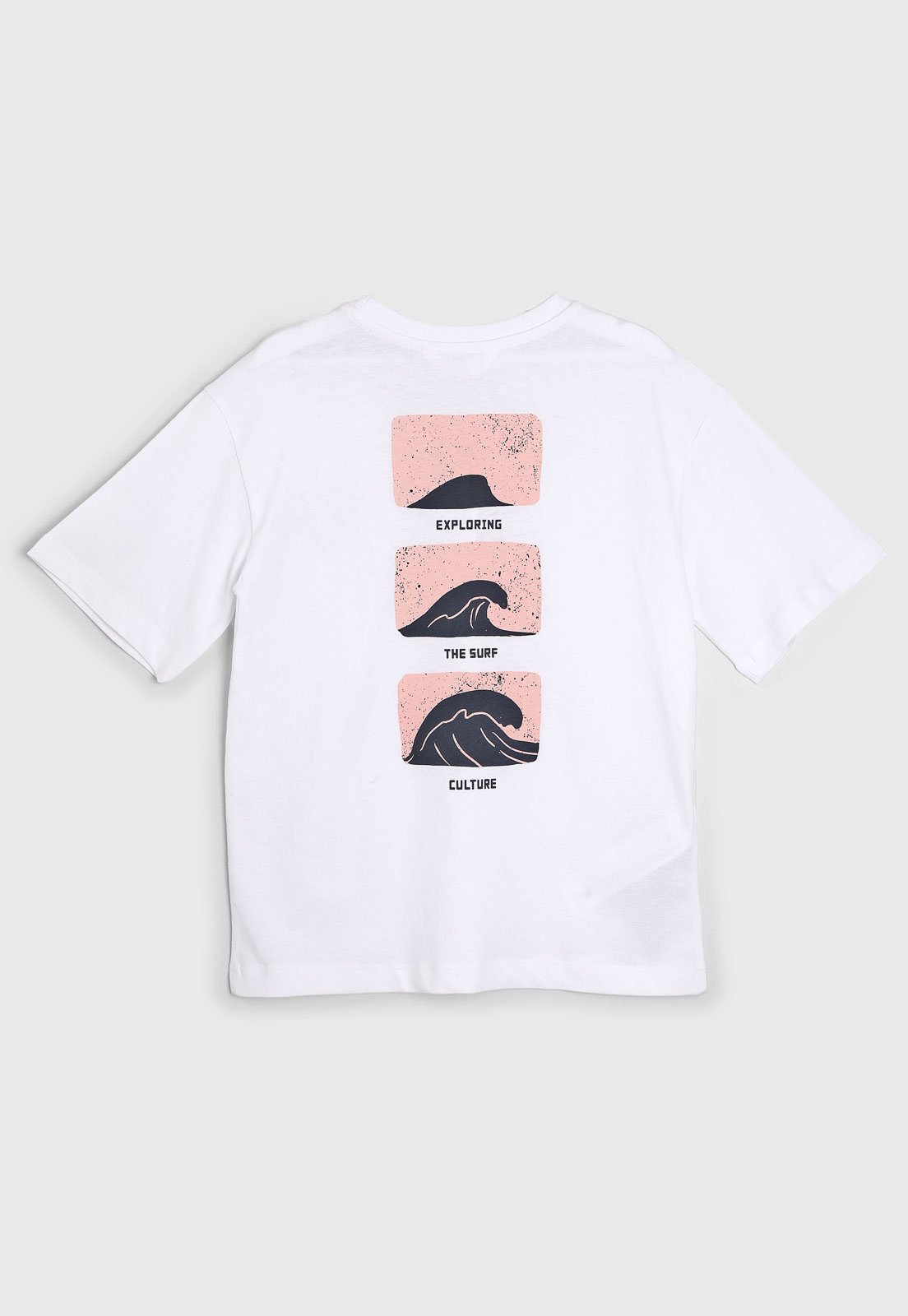Vista 3 Infantil - Camiseta Mango Estampa Surf Branca Mango Kids branco Mango Kids branco