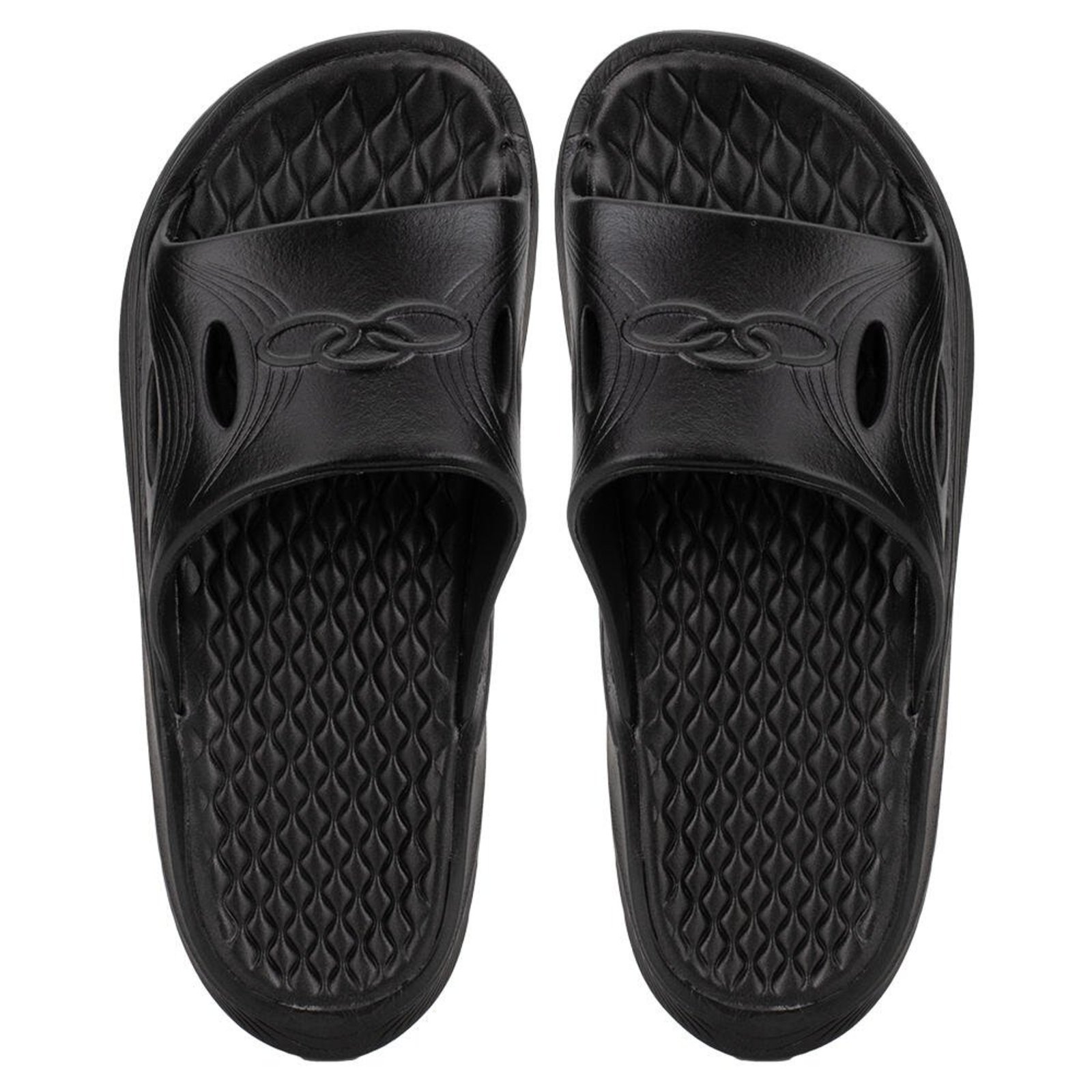 Chinelo Masculino Slide Pós Corre Olympikus 54111405 0231405 Preto