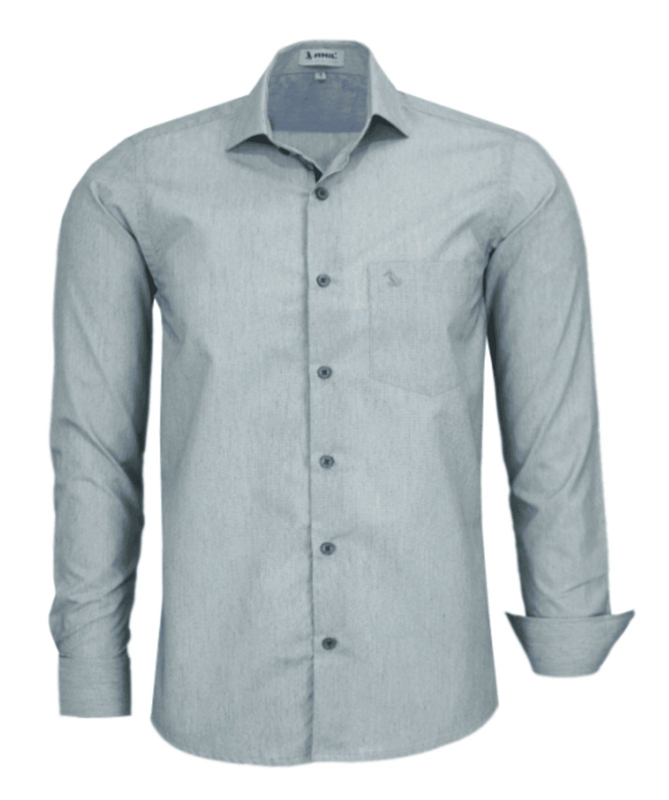 Camisa Social Amil Dratini Comfort Algodão/Poliéster C/Bolso Macia e Fácil de Passar