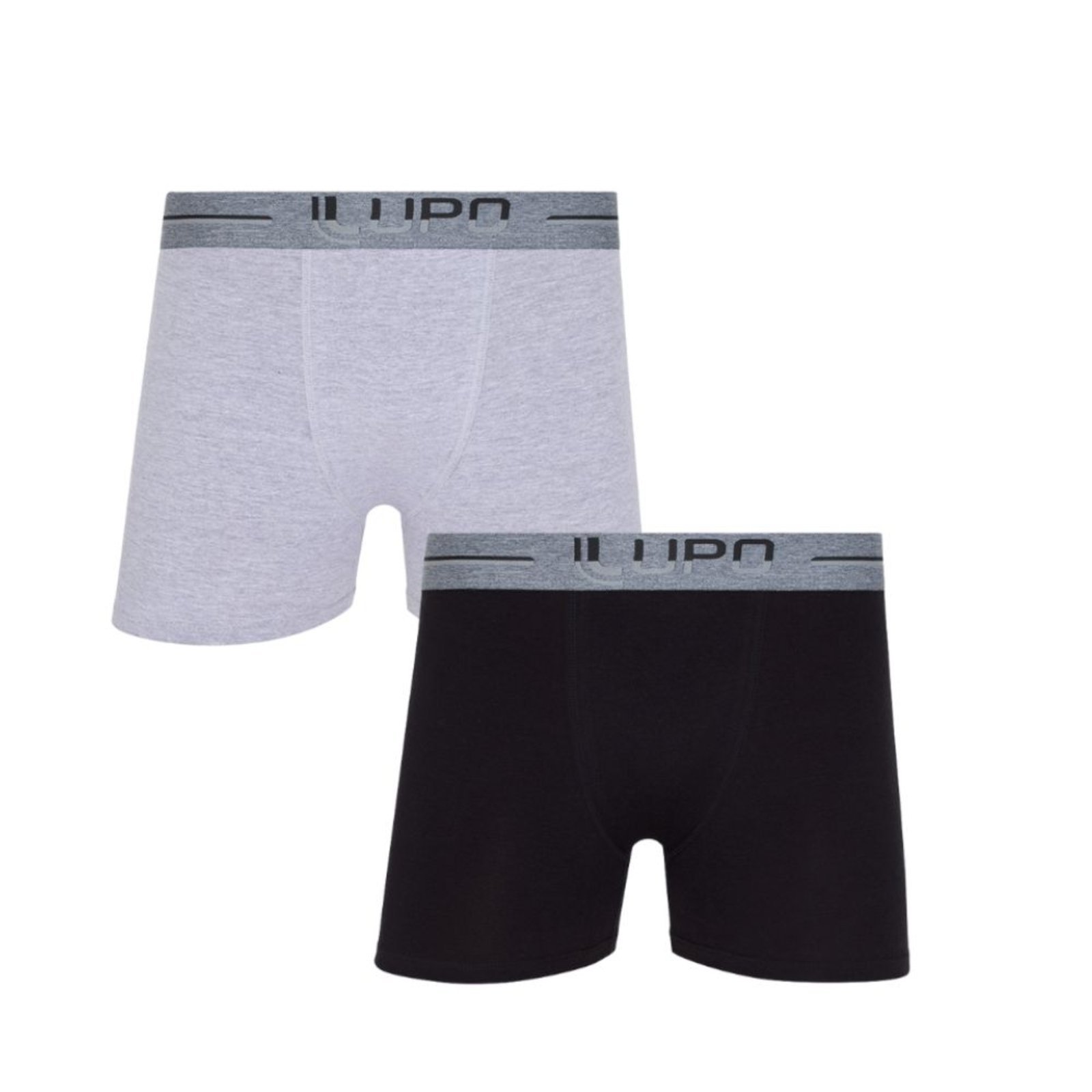 Cueca Lupo Boxer Algodão com Elastano 784-088 C/2