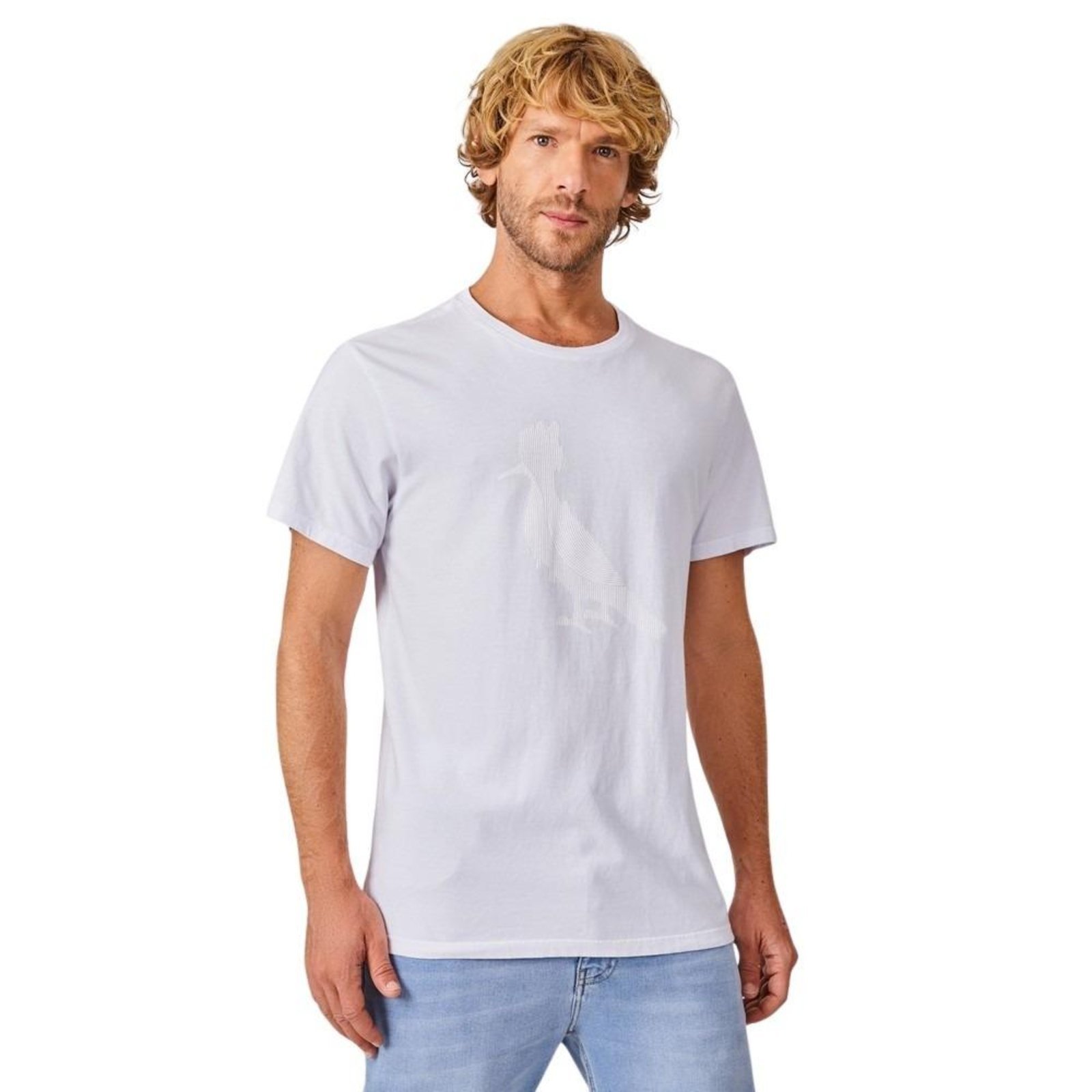 Camiseta Estampa Pica Pau Flow Relevo Reserva