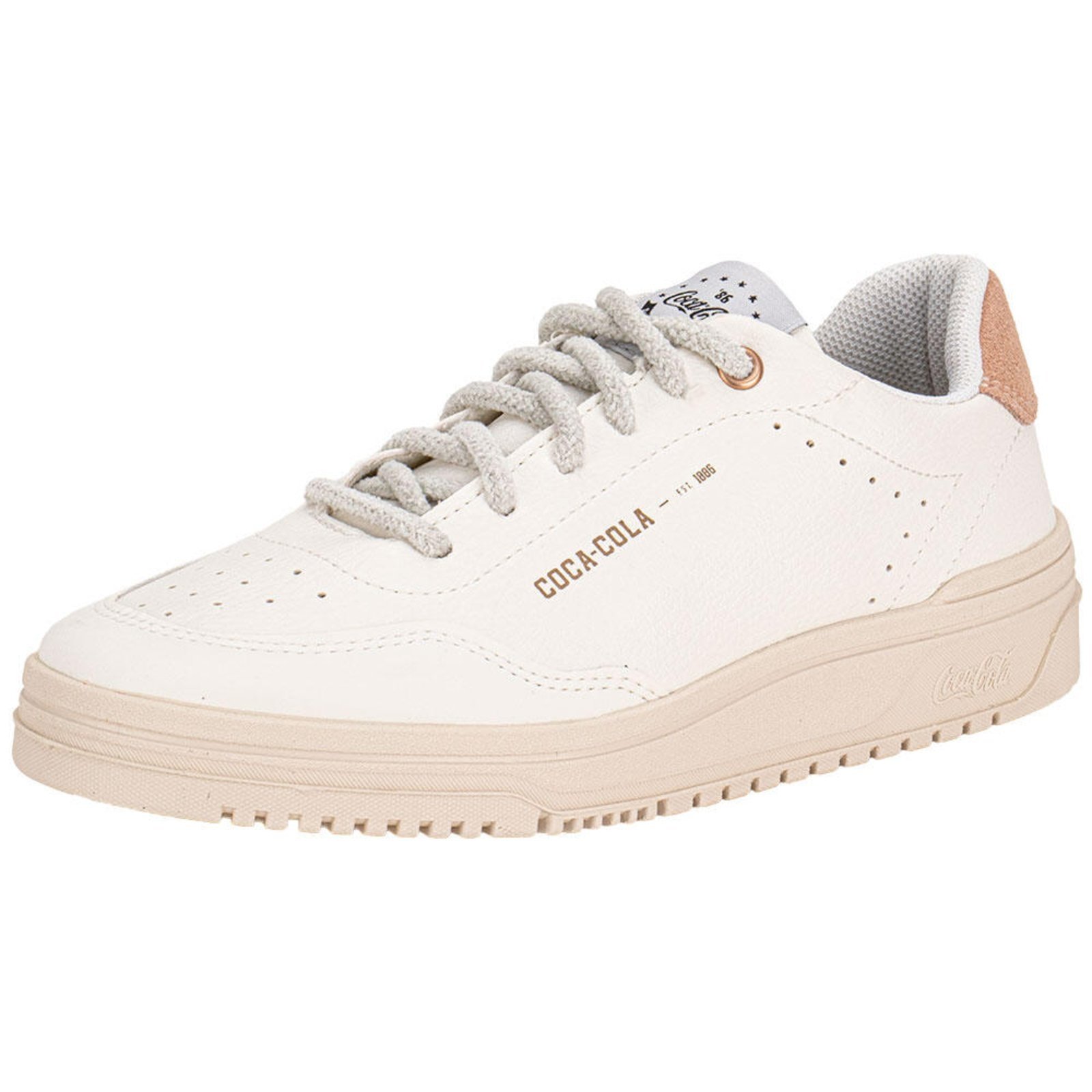 Tênis Feminino Charm Town Coca-Cola Cc2497 5372497 Branco