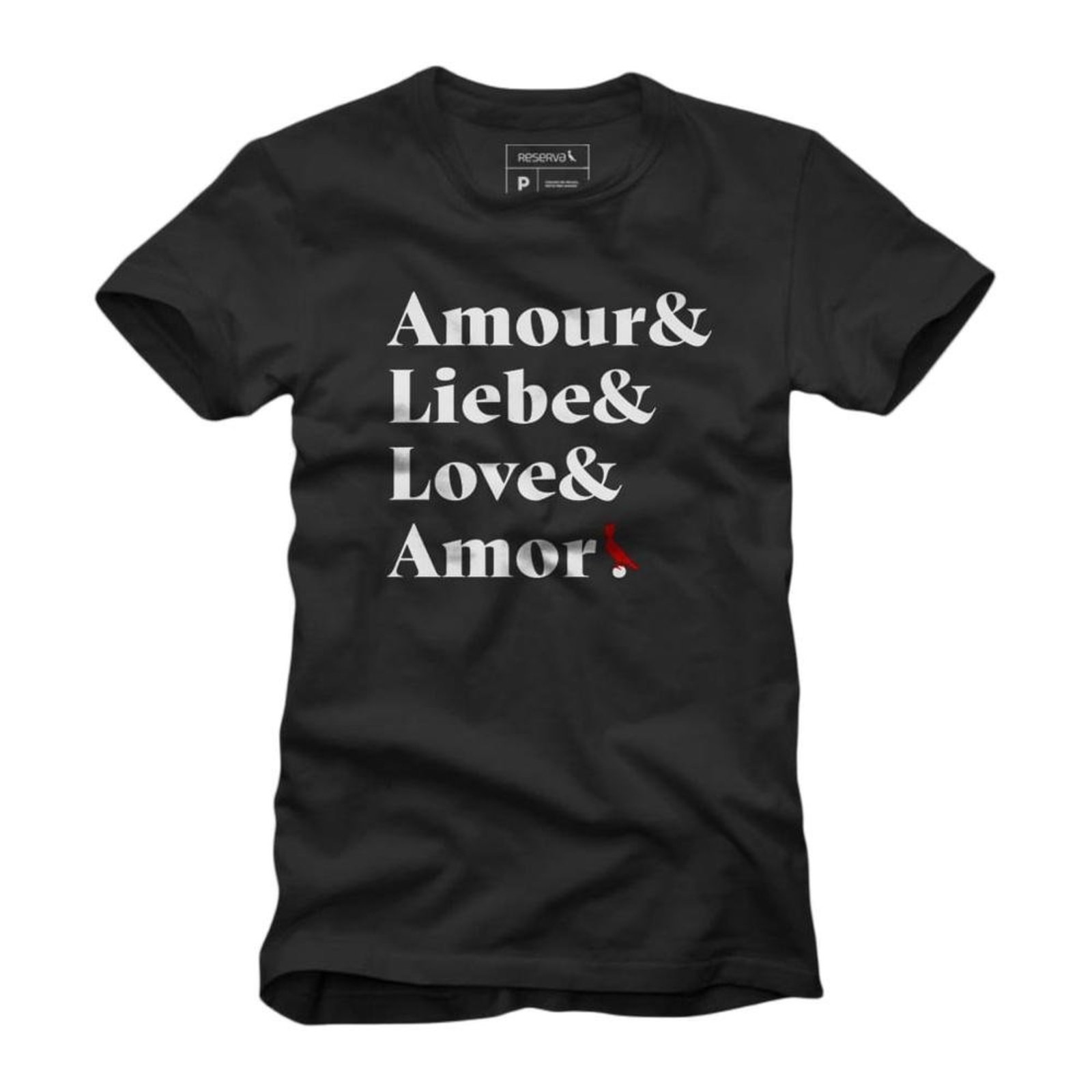Camiseta Amor Poliglota Reserva