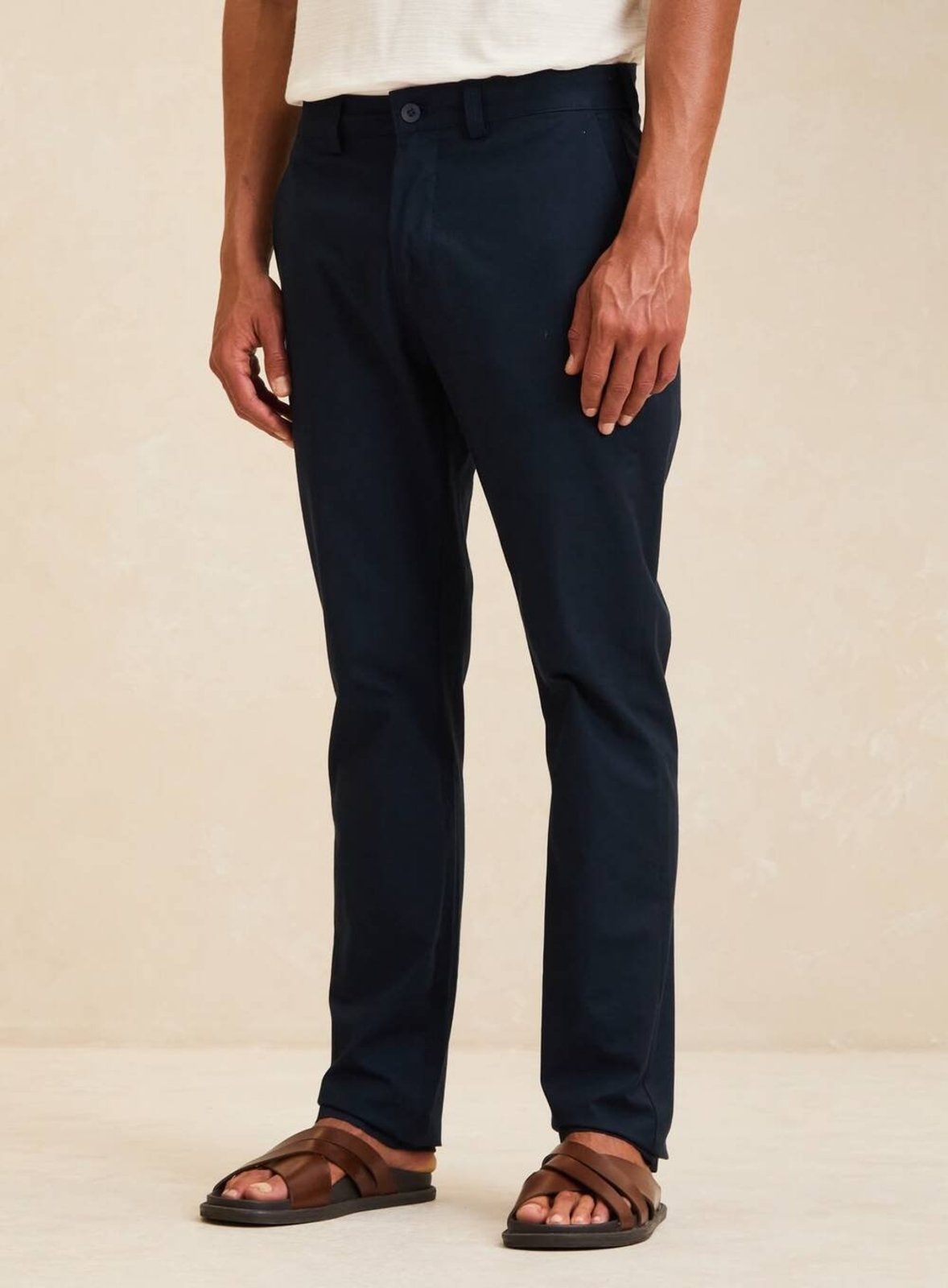 Calça Alfaiataria Masculina - Vitor Forum Azul Alya