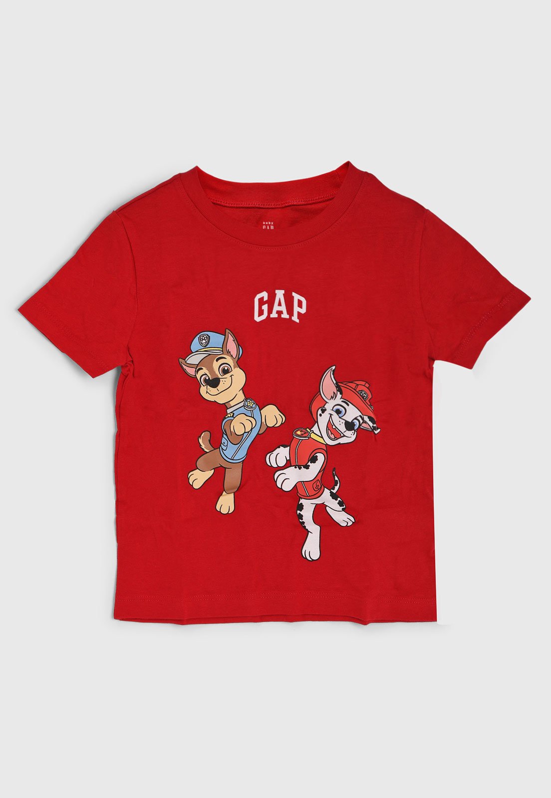 Camiseta GAP Patrulha Canina Vermelha