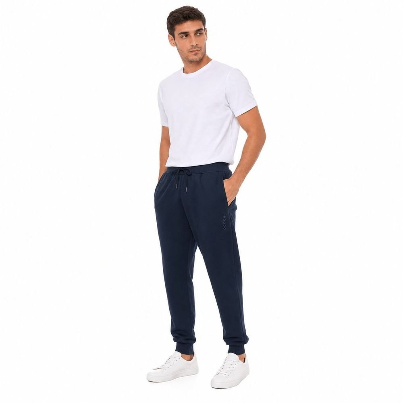 Calça Jogger Masculina Ogochi Marinho 72470004 - Azul - Ogochi