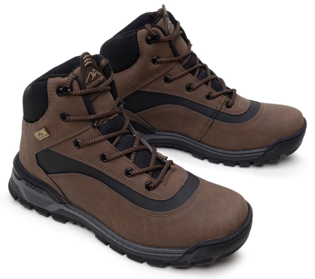 Tênis Coturno Bota Adventure Masculino 205 Chocolate