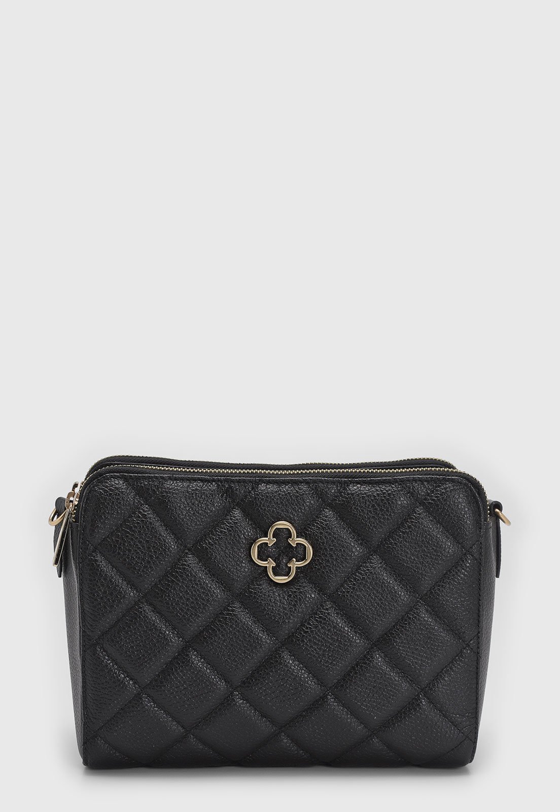 Bolsa Feminina Capodarte Média Matelassê Preta