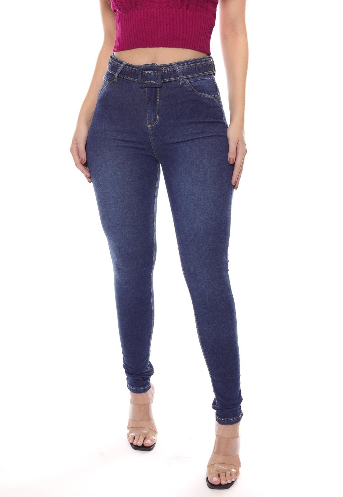 Blusa Moletom Liso Canguru Feminina Com Capuz Crocker