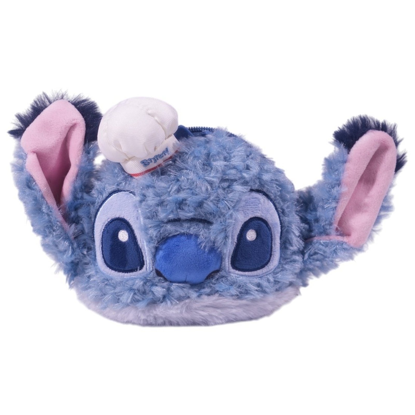 Infantil - Estojo Stitch Chapéu Pelúcia Macio Reforçado Original Disney