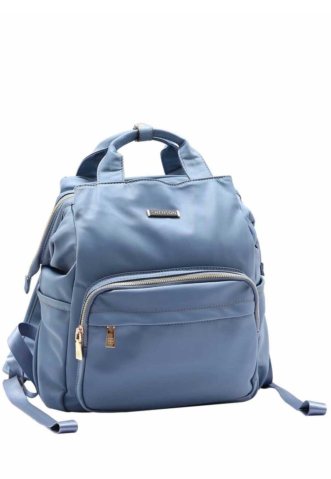 Bolsa Feminina Chenson Original Twill Nylon Costas Azul 8784936
