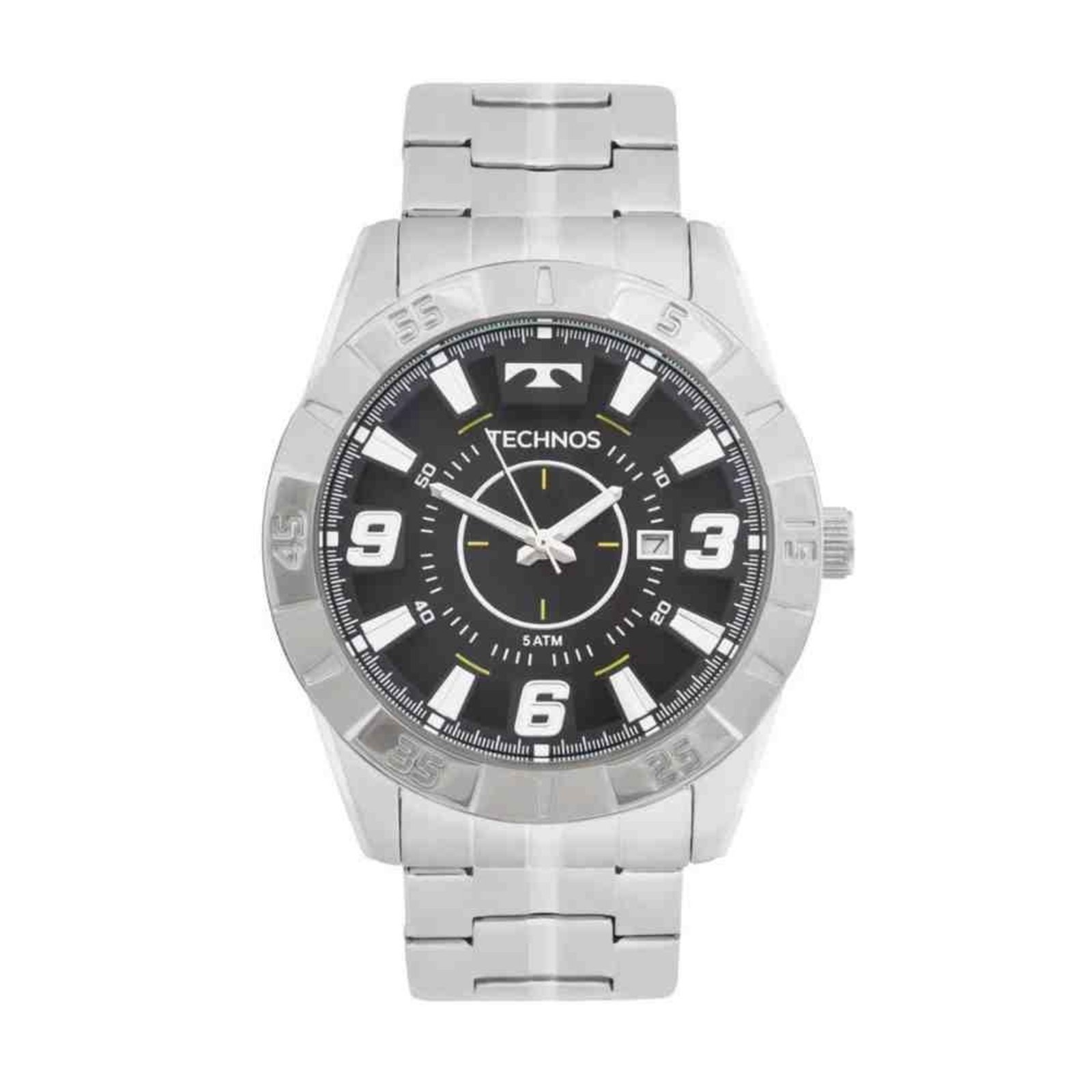 Relógio Technos Racer Prata Masculino 2115KYX/1R