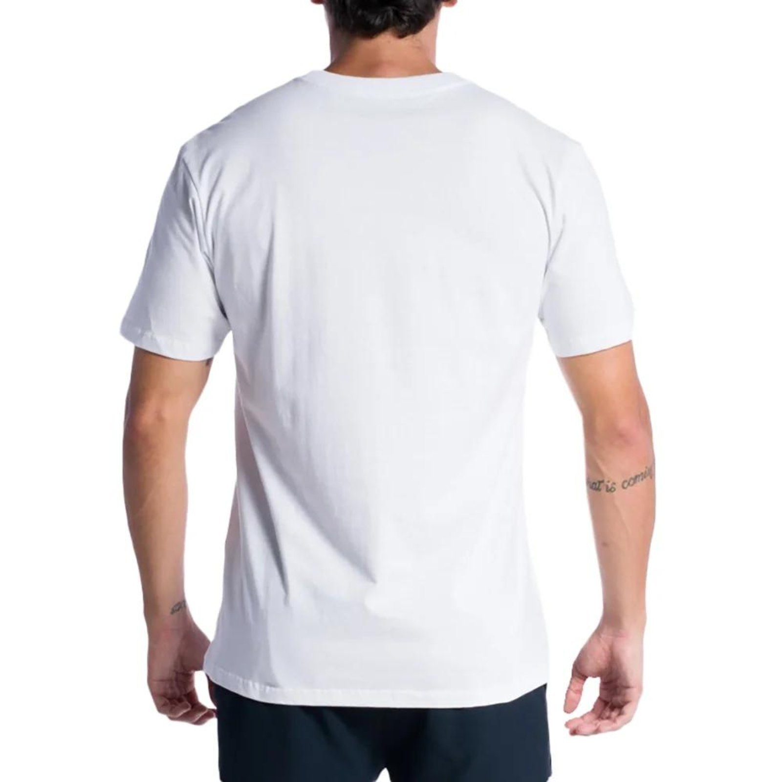 Camiseta Quiksilver Gradient Line SM24 Masculina Branco