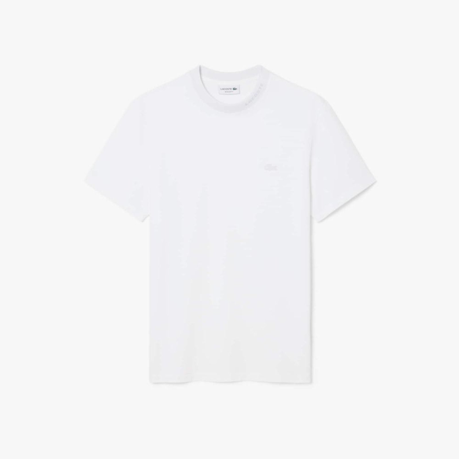 Camiseta piqué com marca de jacquard Branco - 2GG Branco