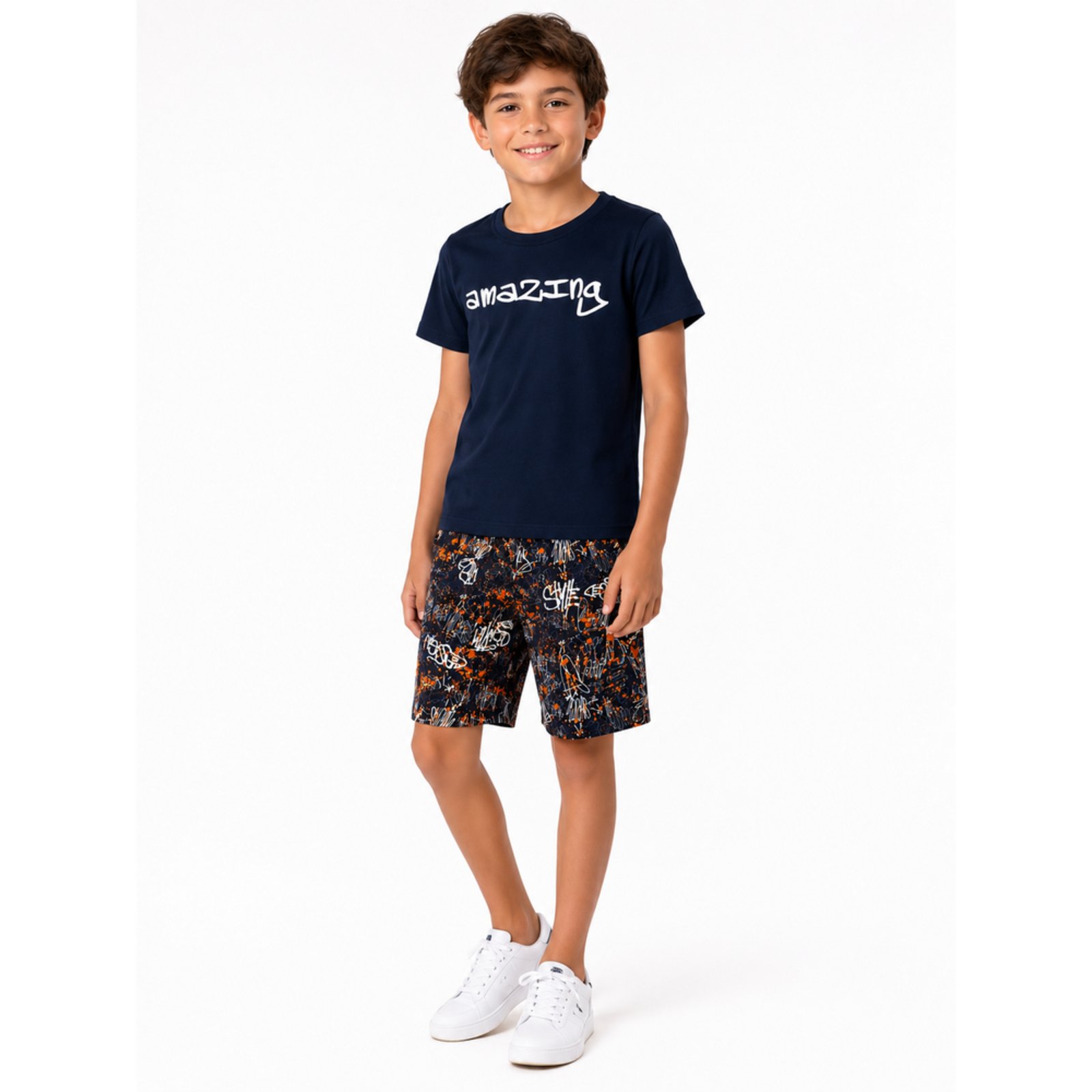 Infantil - Conjunto Menino Amazing Verão