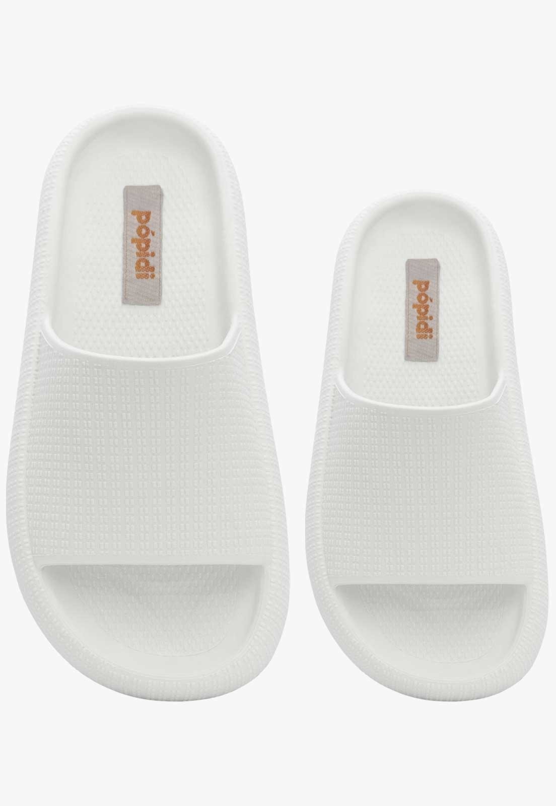 Vista 3 Infantil - Tal Mãe Tal Filha Chinelo Slide Nuvem Popidi pink Pópidí pink