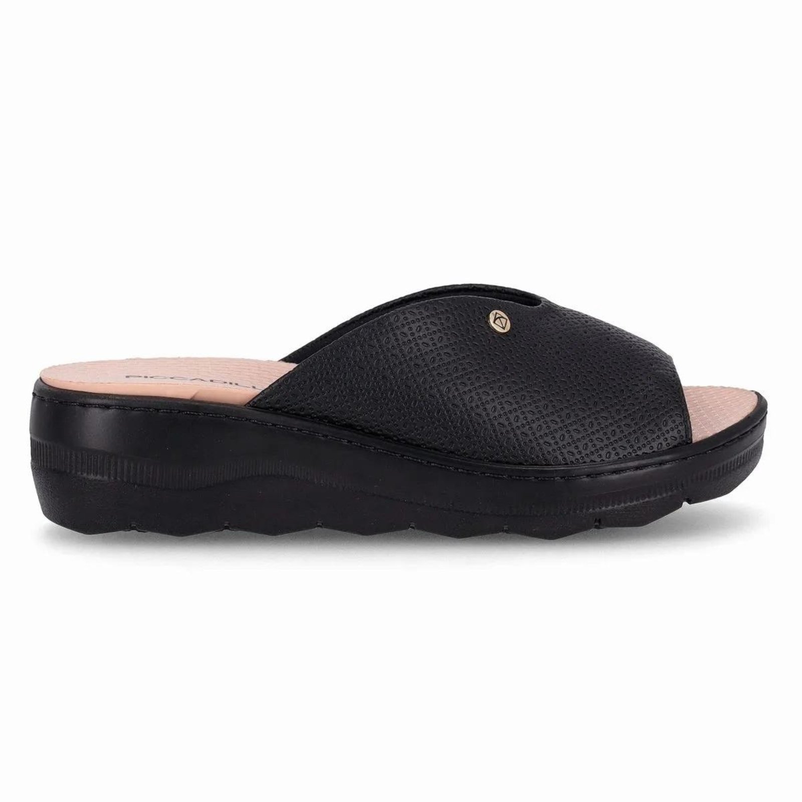 Tamanco Anabela Feminina Piccadilly SPA 568078-7 Preto
