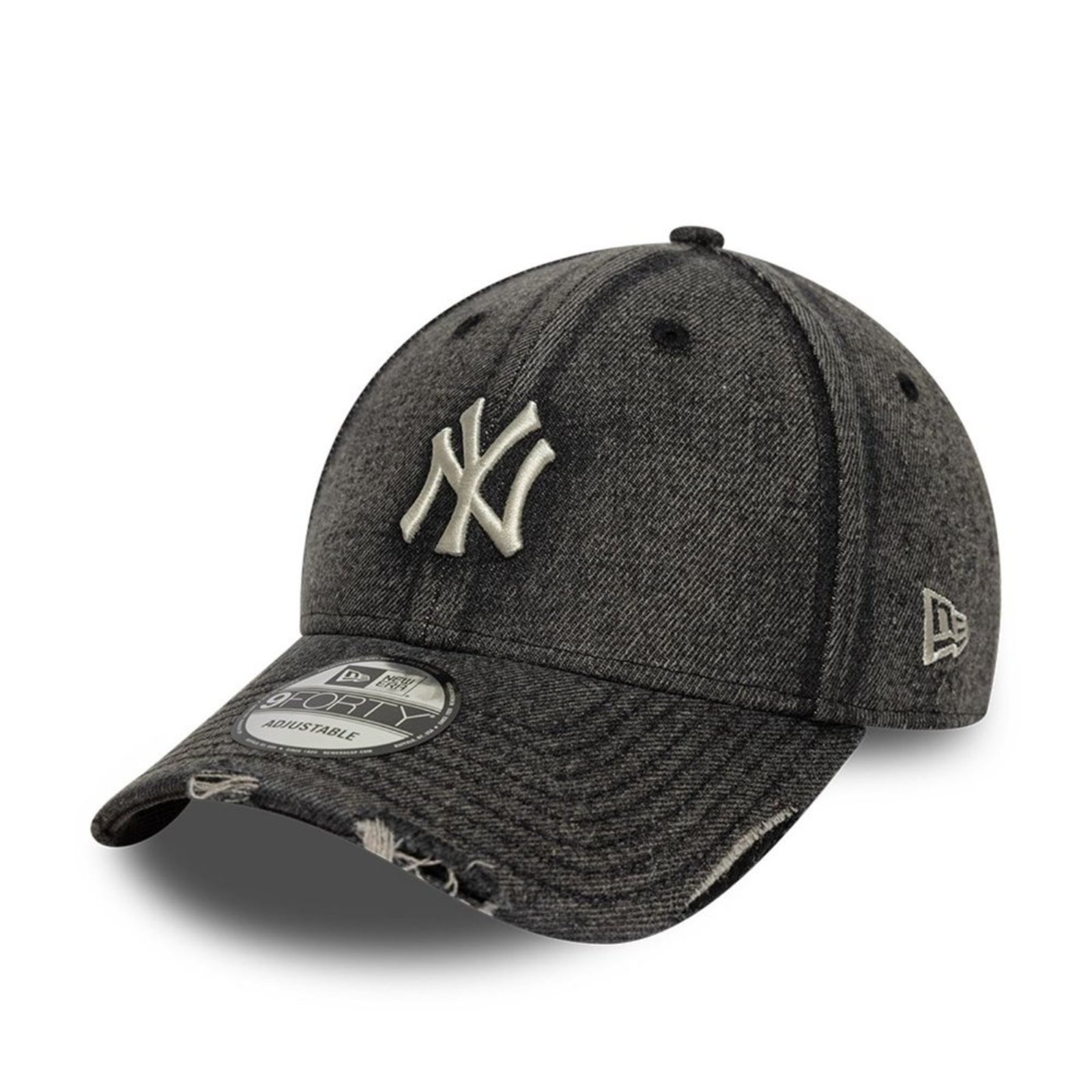 Bone New Era MLB 9FORTY New York Yankees Preto