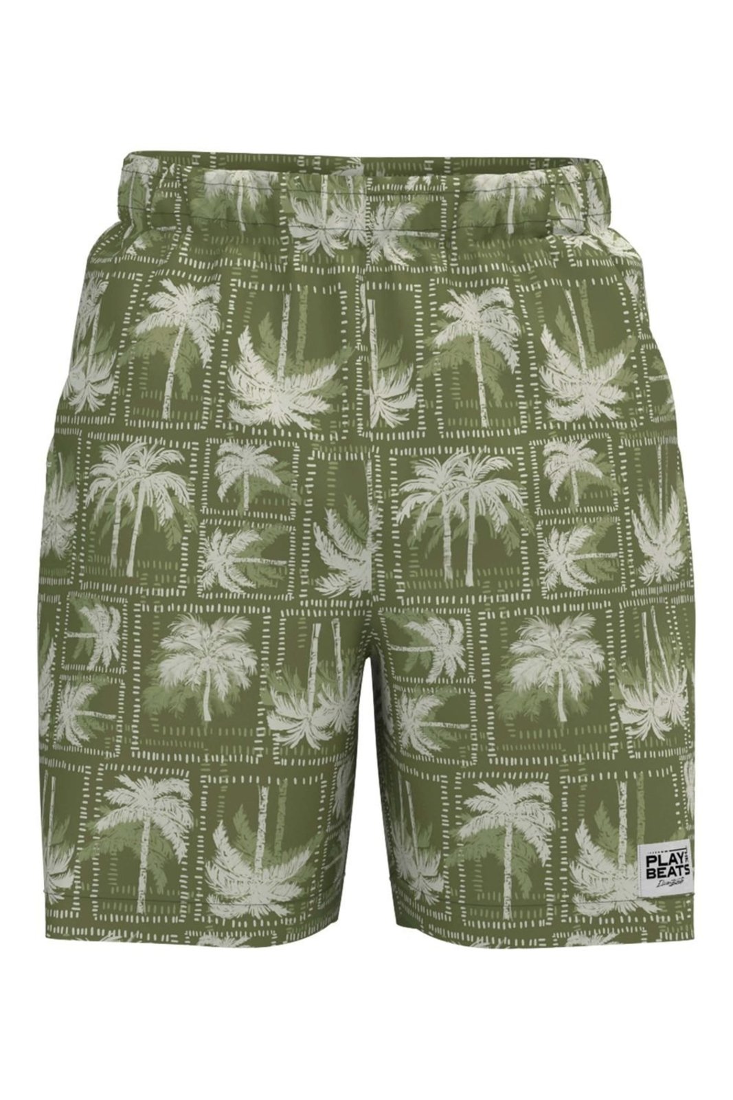 Infantil - Bermuda Juvenil Menino Estampada Elian Beats Verde