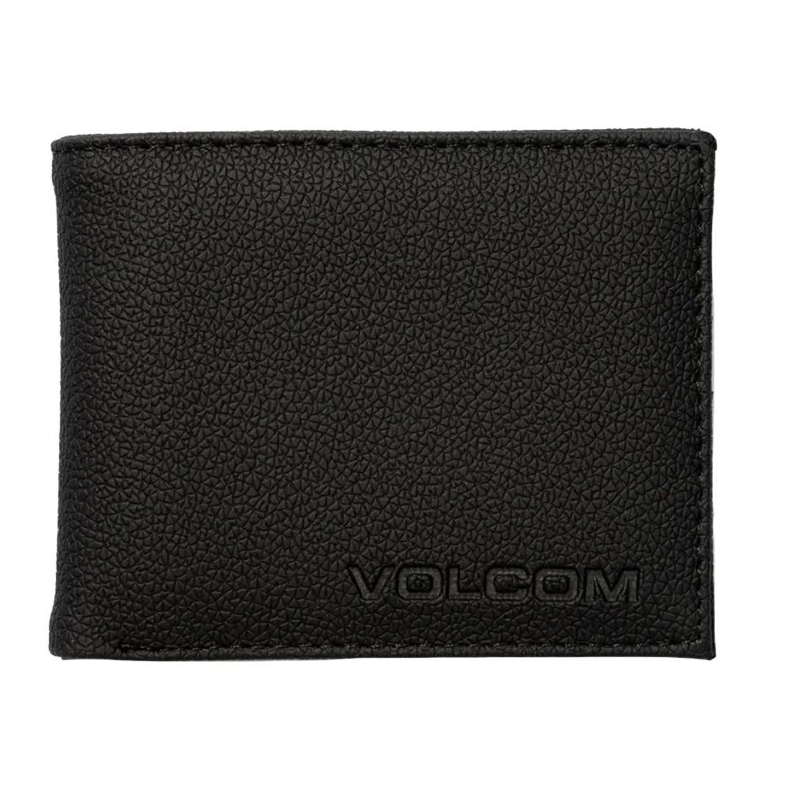 Vista 2 Carteira Volcom Slim Stone SM26 preto Volcom preto