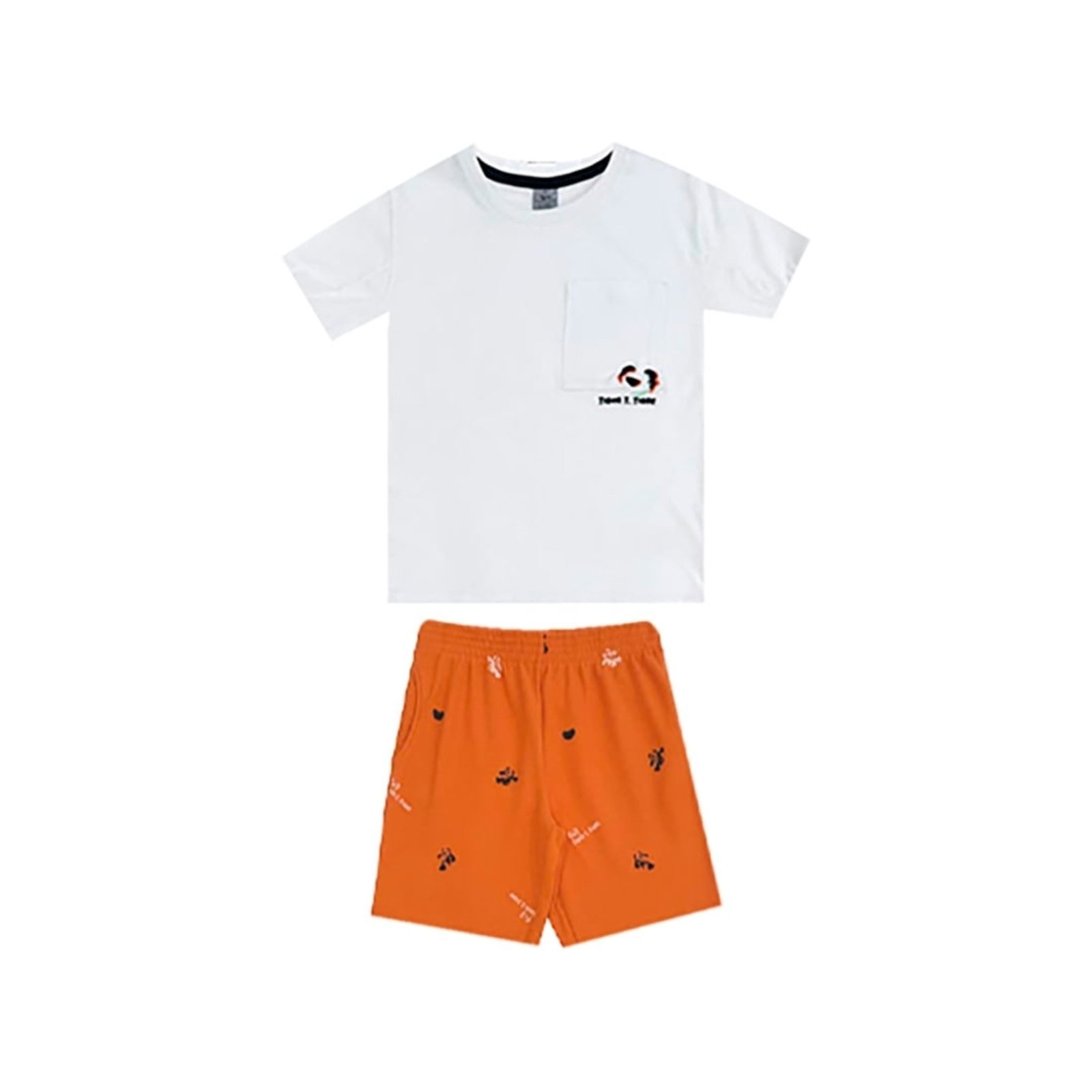 Infantil - Conjunto Curto Masculino Tigor T. Tigre