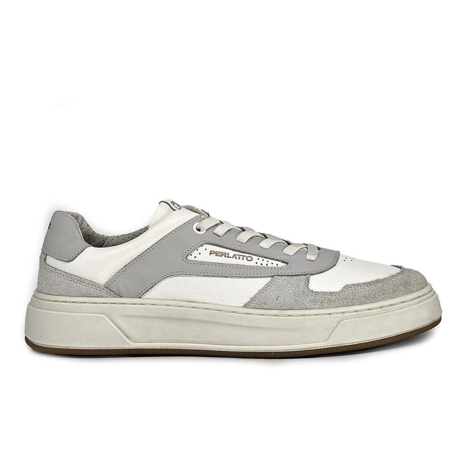 Sapatênis Masculino MRK001FC Couro Gelo Incolor