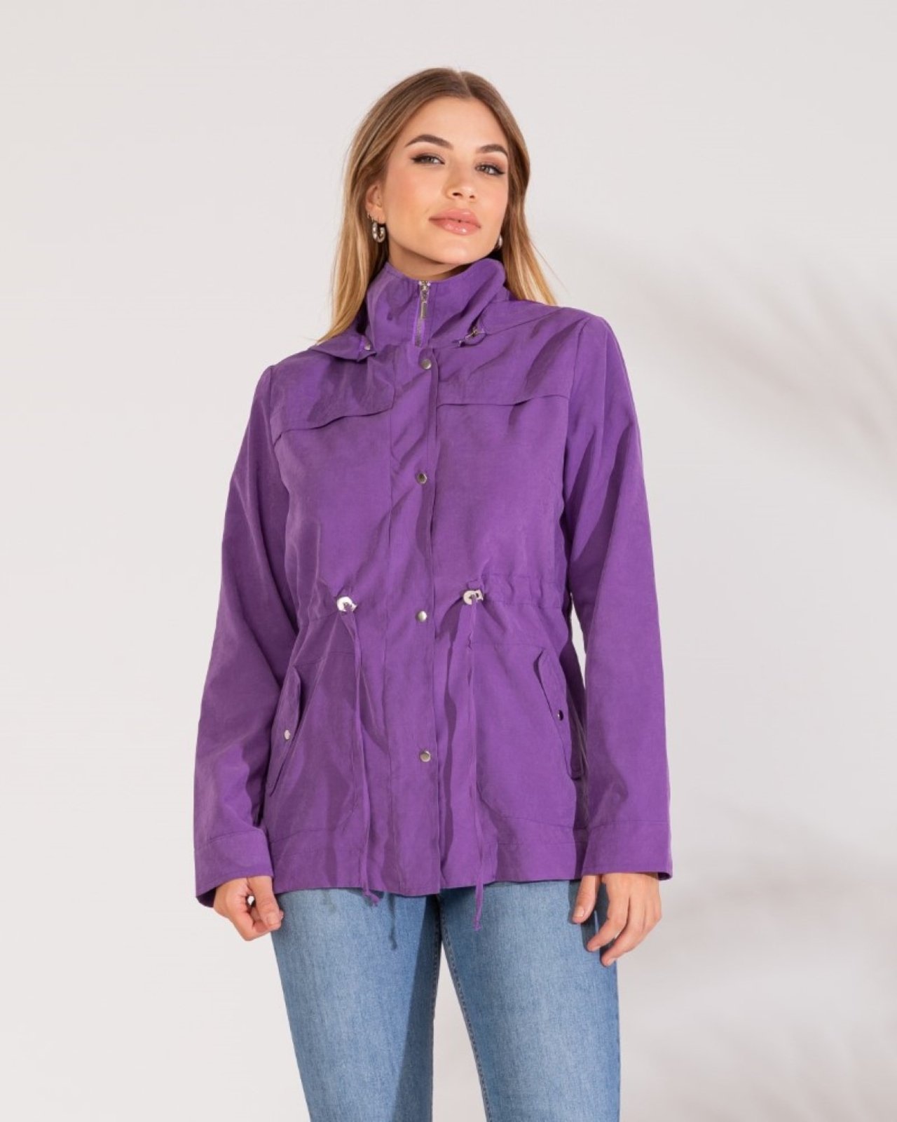 JAQUETA PARKA OLIVIA ROXO