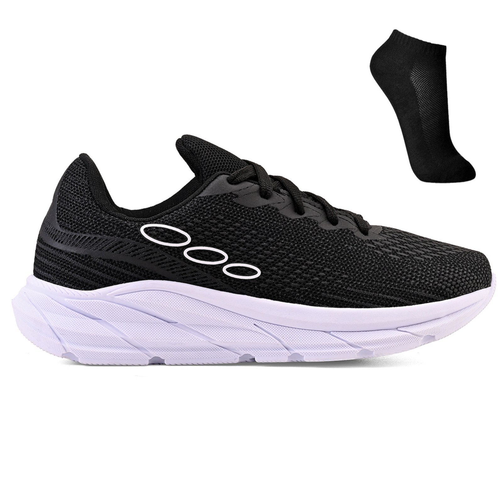 Kit Tenis Esportivo Unissex Treino Academia + Meia