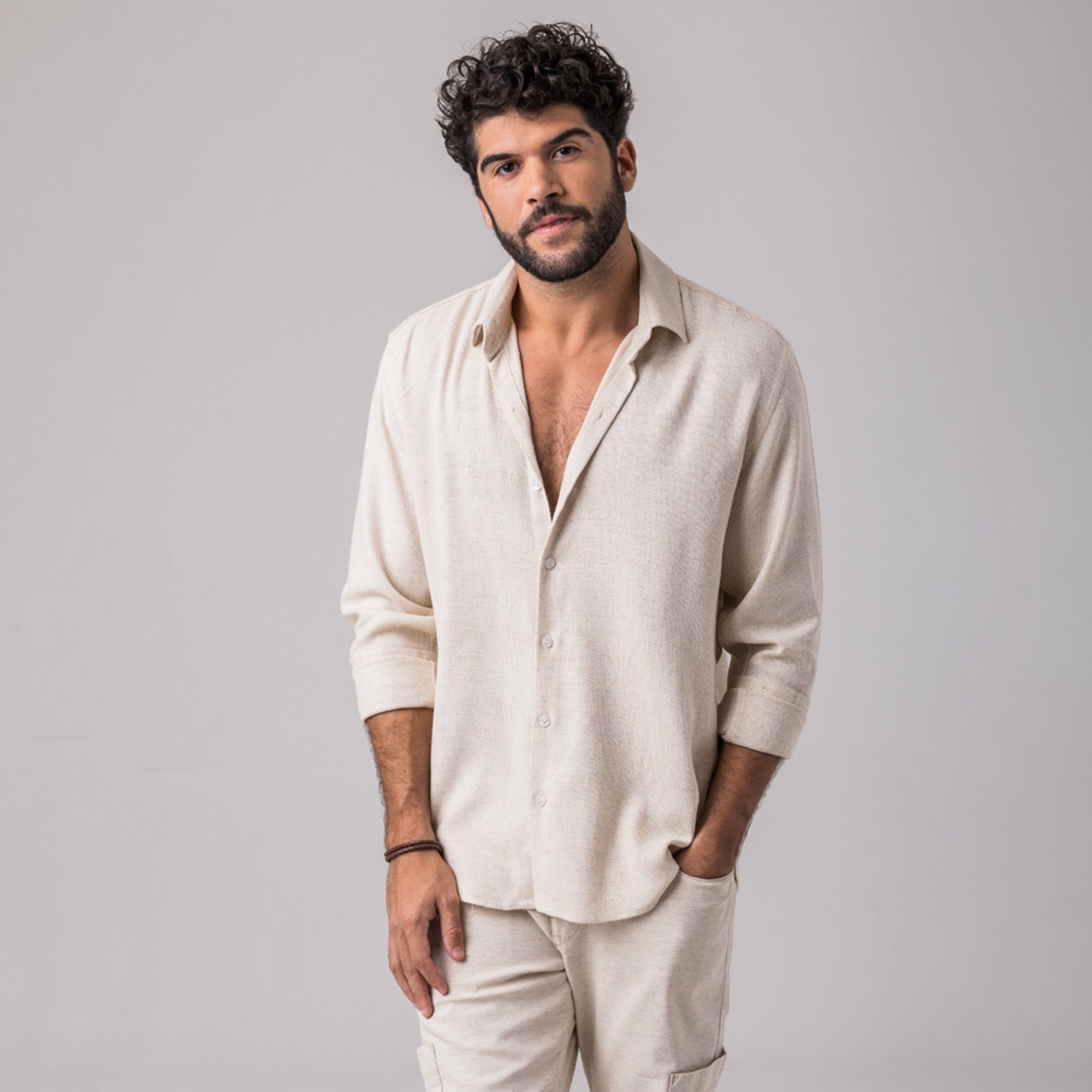 Camisa Masculina Bossa Rock e Soda PRETO