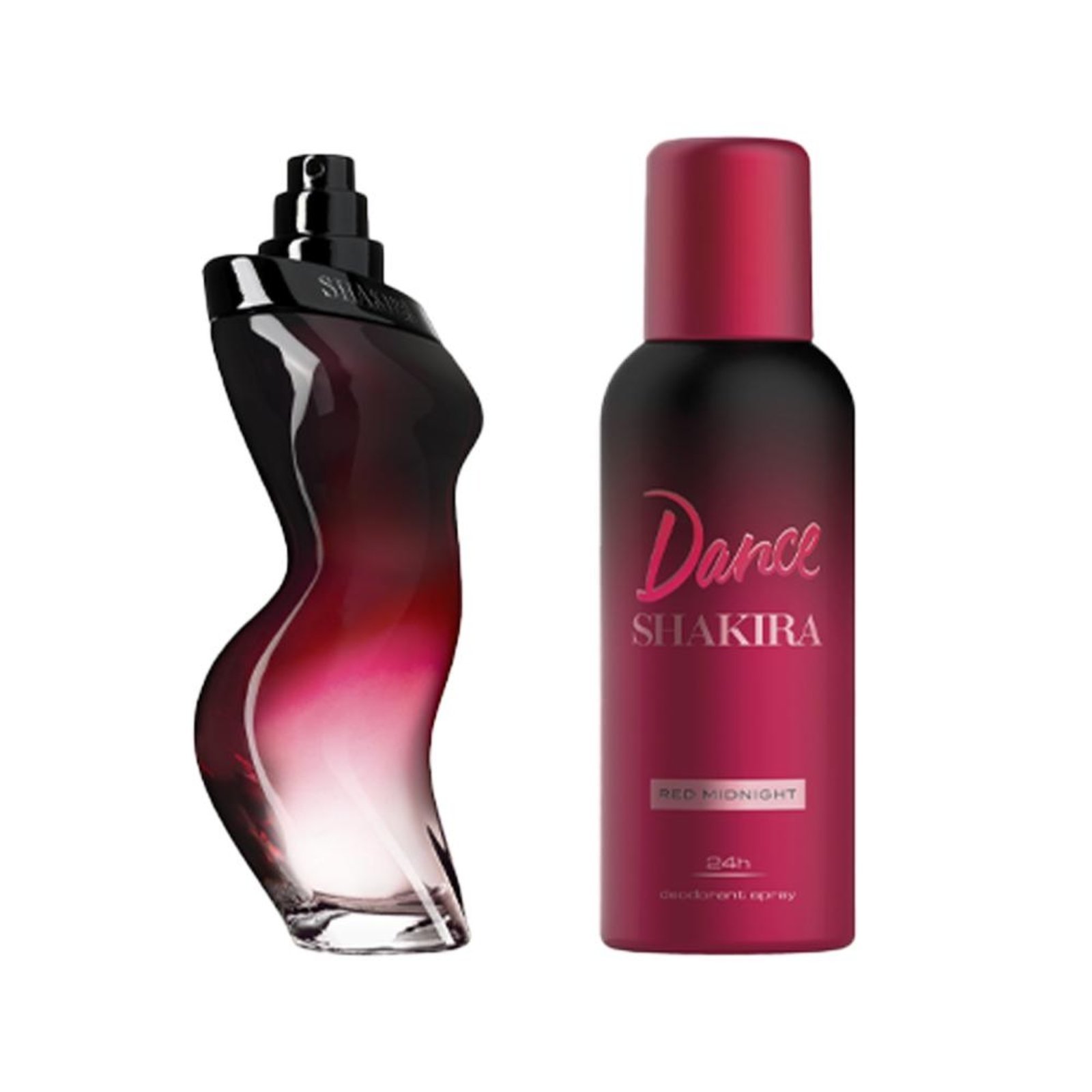 Vista 3 Kit Shakira Dance Red Midnight Eau de Toilette 80ml + Desodorante 150ml incolor red Shakira incolor red