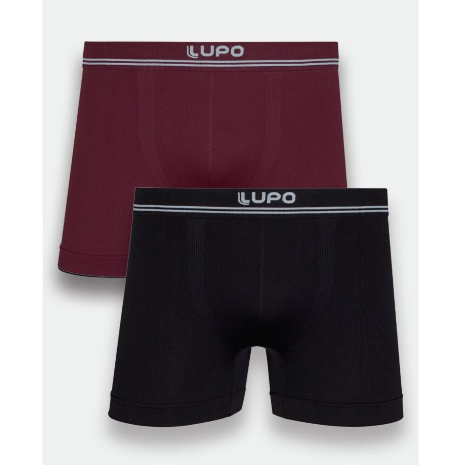 Cueca Lupo Boxer Microfibra Sem Costura 436-088 C/2