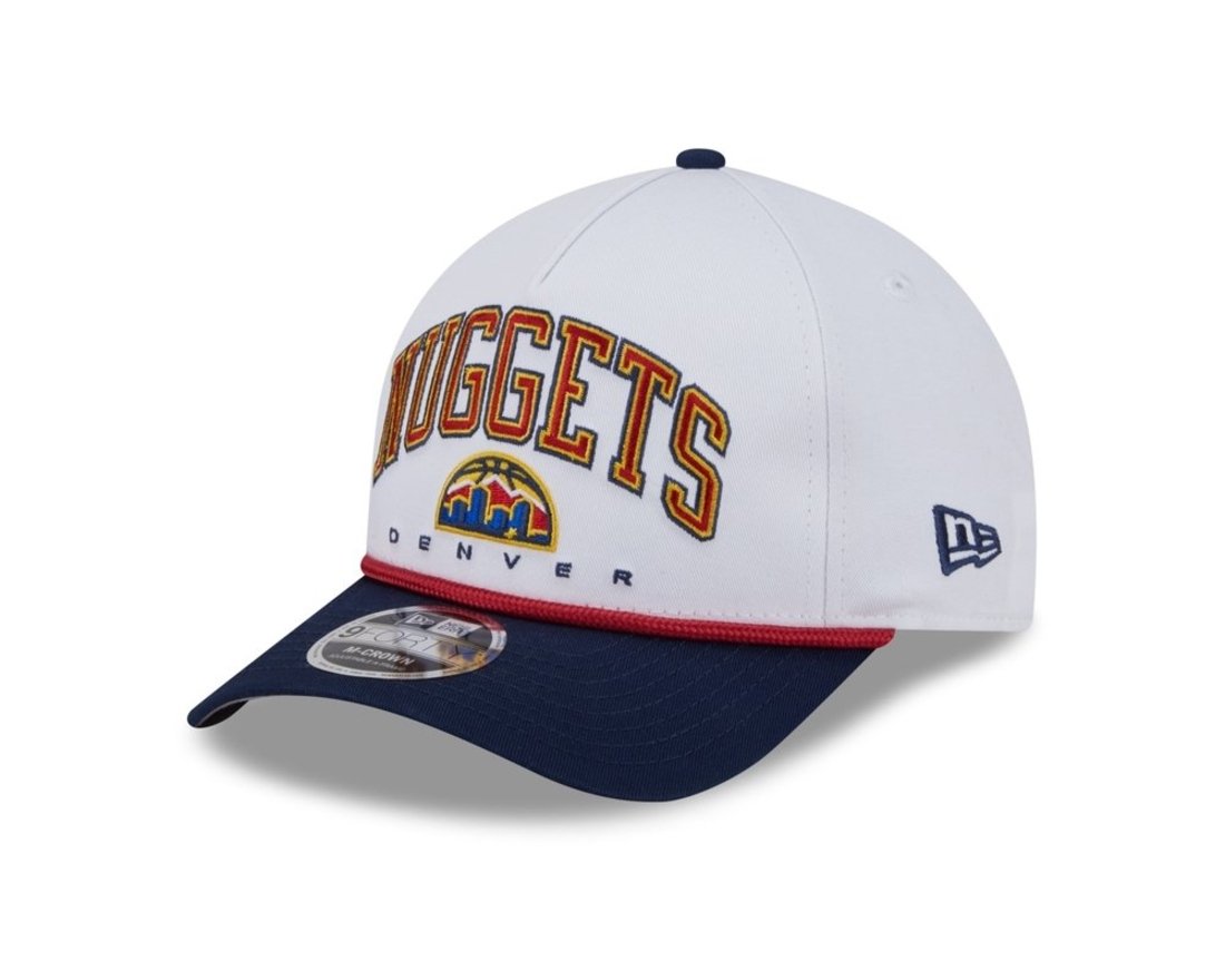 Bone New Era 9FORTY M-CROWN A-FRAME Denver Nuggets NBA Azul