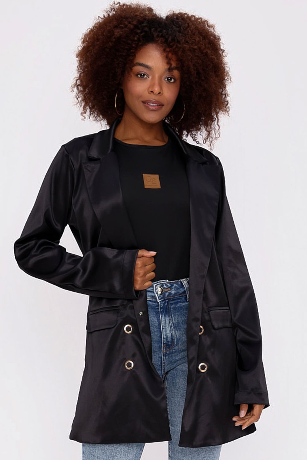 BLAZER SATIM MARIA PRETO Gatabakana