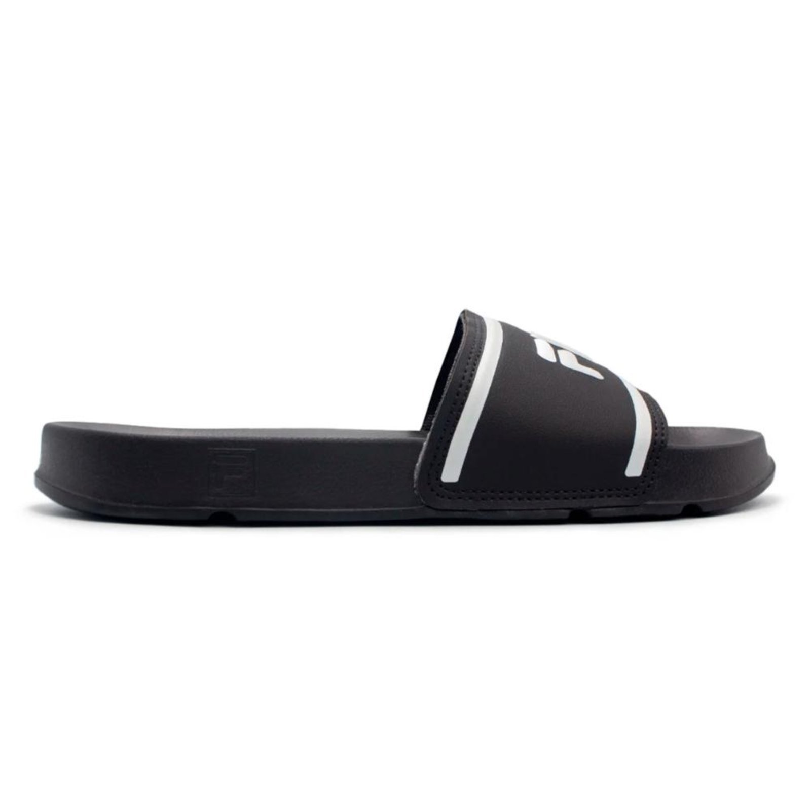 Vista 2 Chinelo Fila Masculino Drifter Stripes azul marinho Fila azul marinho