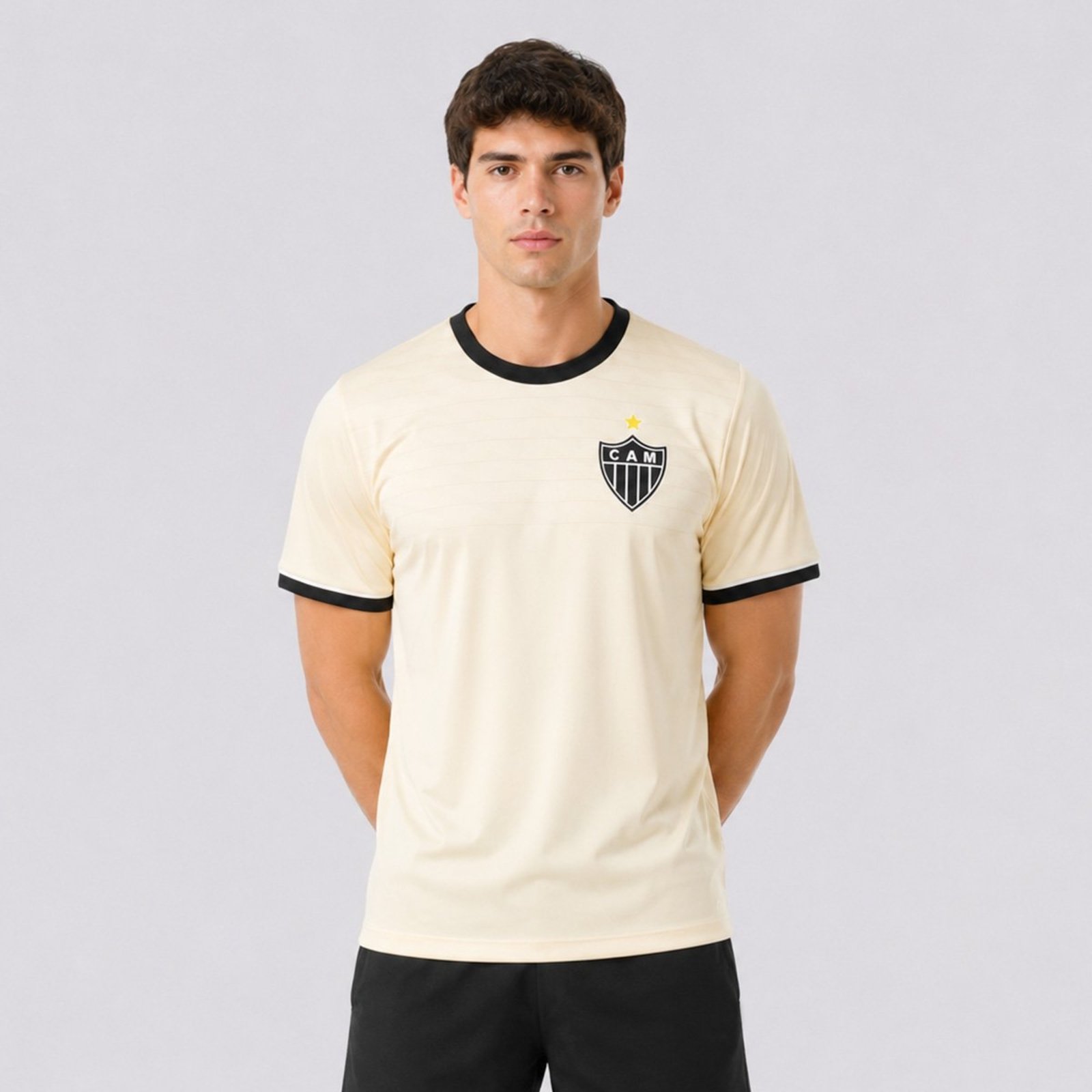 Camisa Atlético Mineiro Ativa Bege