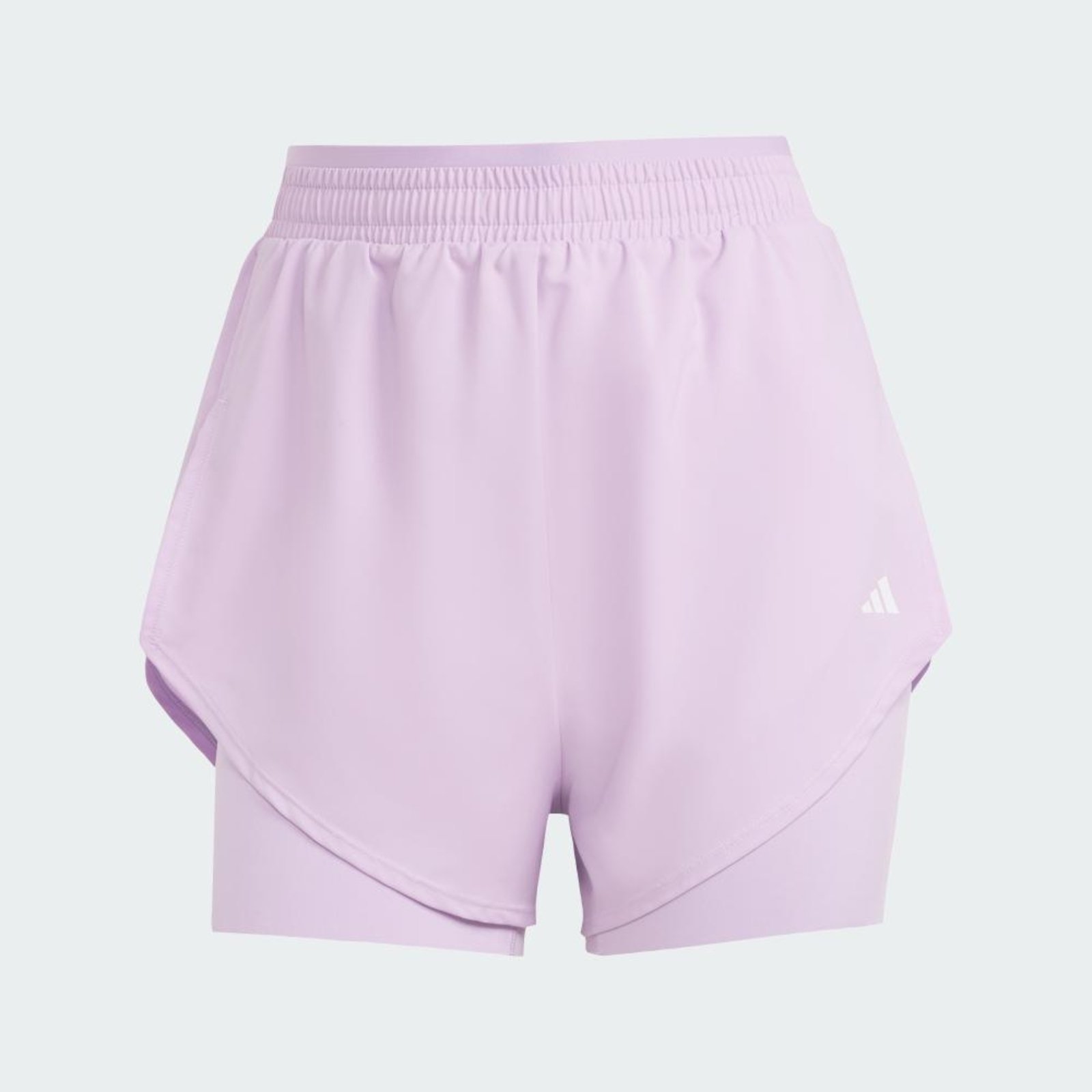 Vista 3 Shorts 2 em 1 Designed for Training adidas Performance roxo Adidas roxo