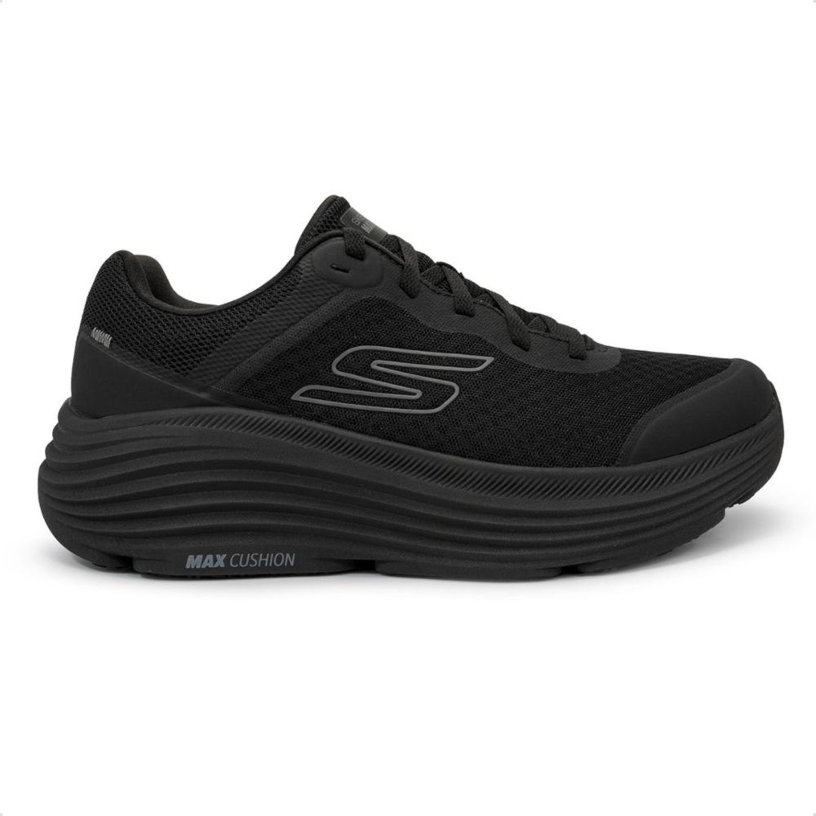 Tênis Skechers Feminino Max Cushioning Endeavour Corrida Preto
