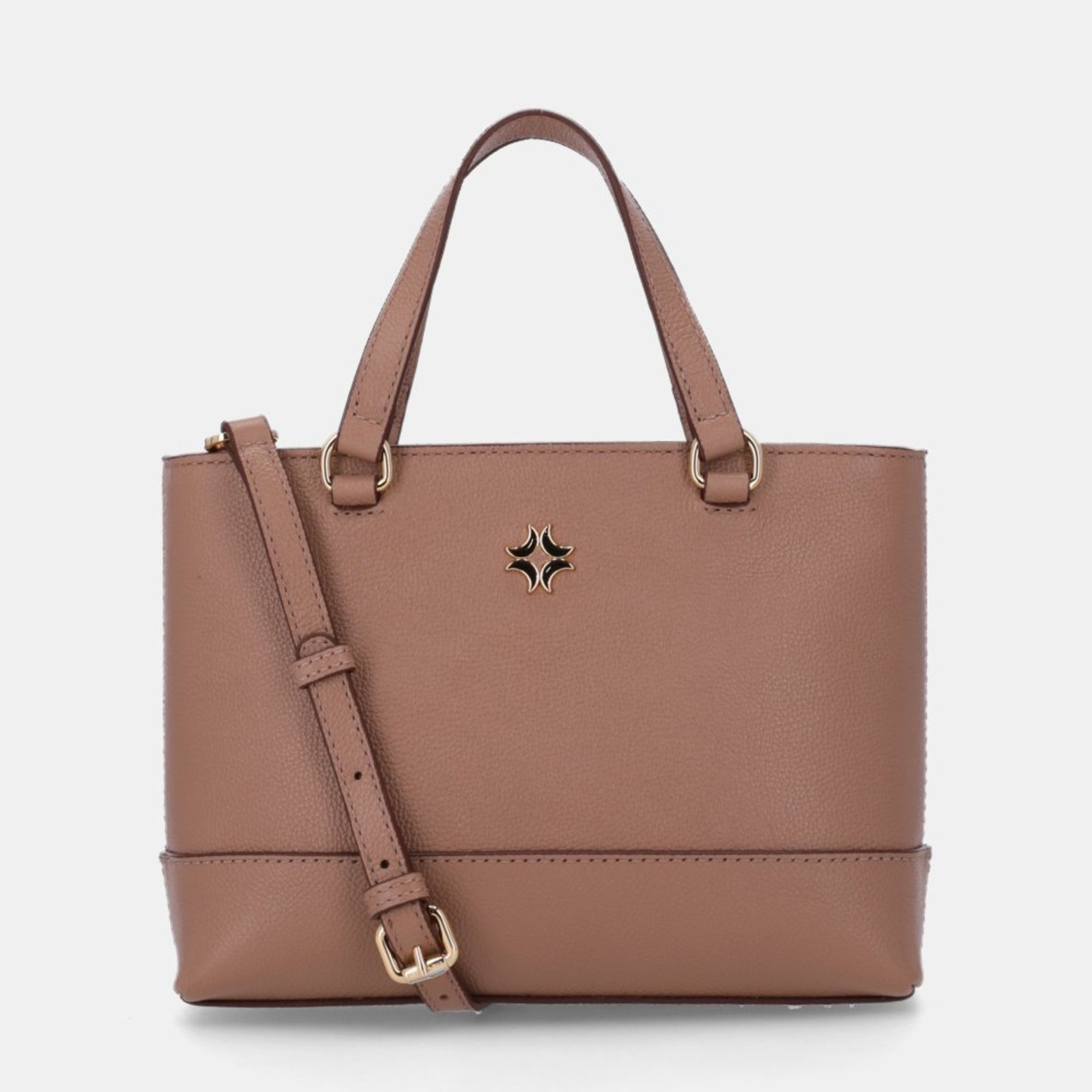 Bolsa Tote Pequena Luz da Lua - 2000721 Luz Da Lua Marrom