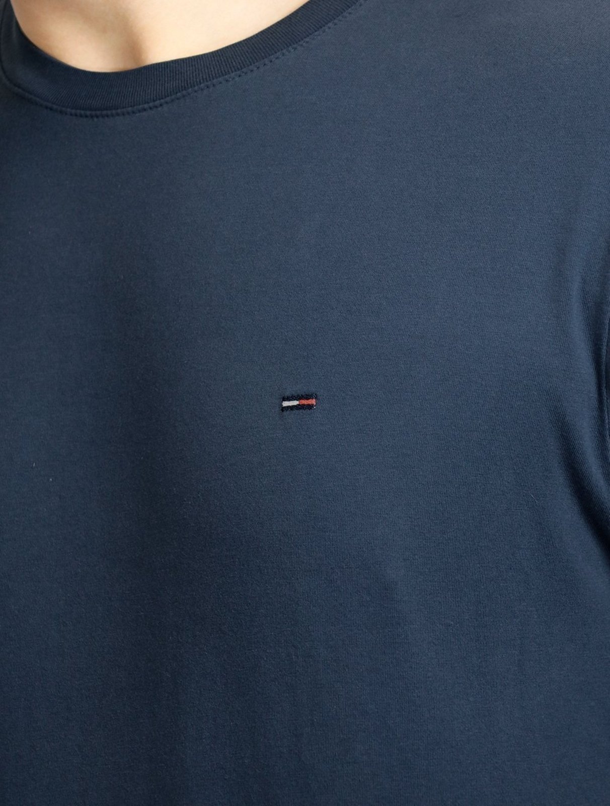 Vista 3 Camiseta Tommy Jeans Masculina Regular C-Neck Flag azul marinho Tommy Jeans azul marinho
