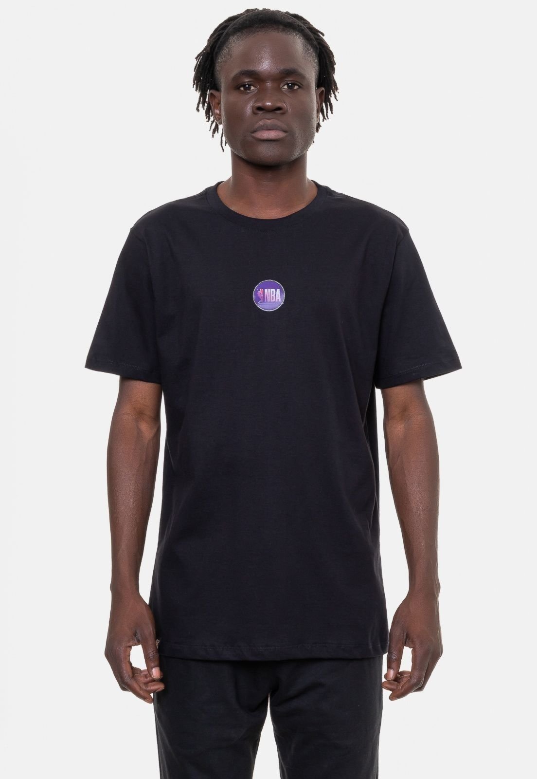 Camiseta NBA Masculina Tazo Team Preta