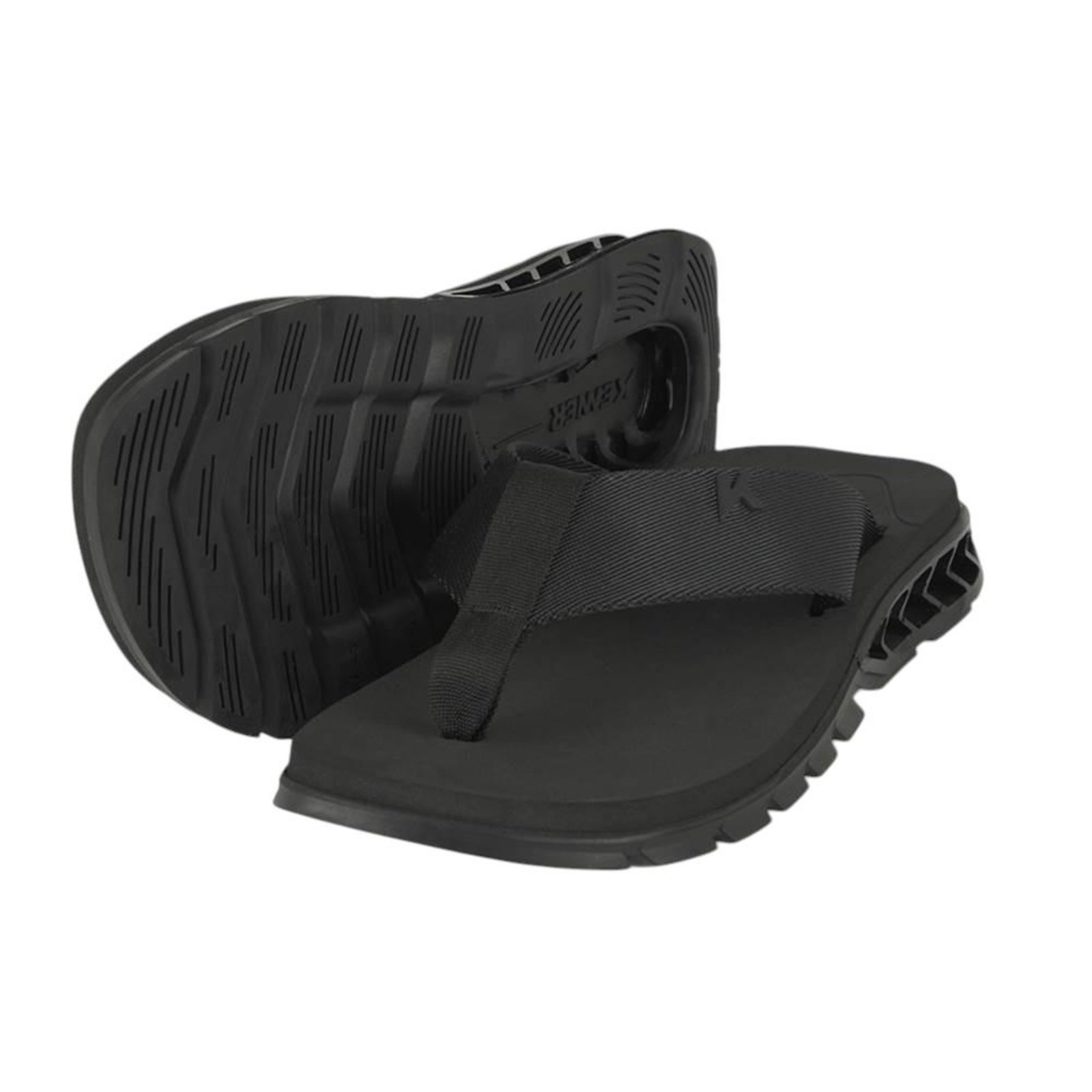 Chinelo Kenner Rakka Mono Sandália Masculina Preto Preto