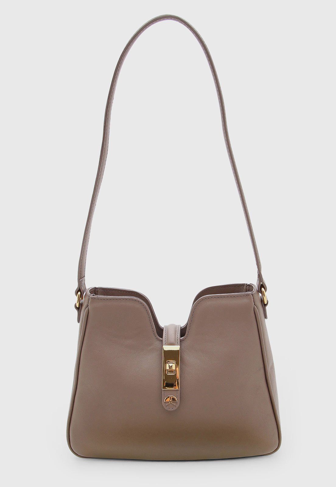 Bolsa Feminina Luiza Barcelos Couro Sandalo Bege