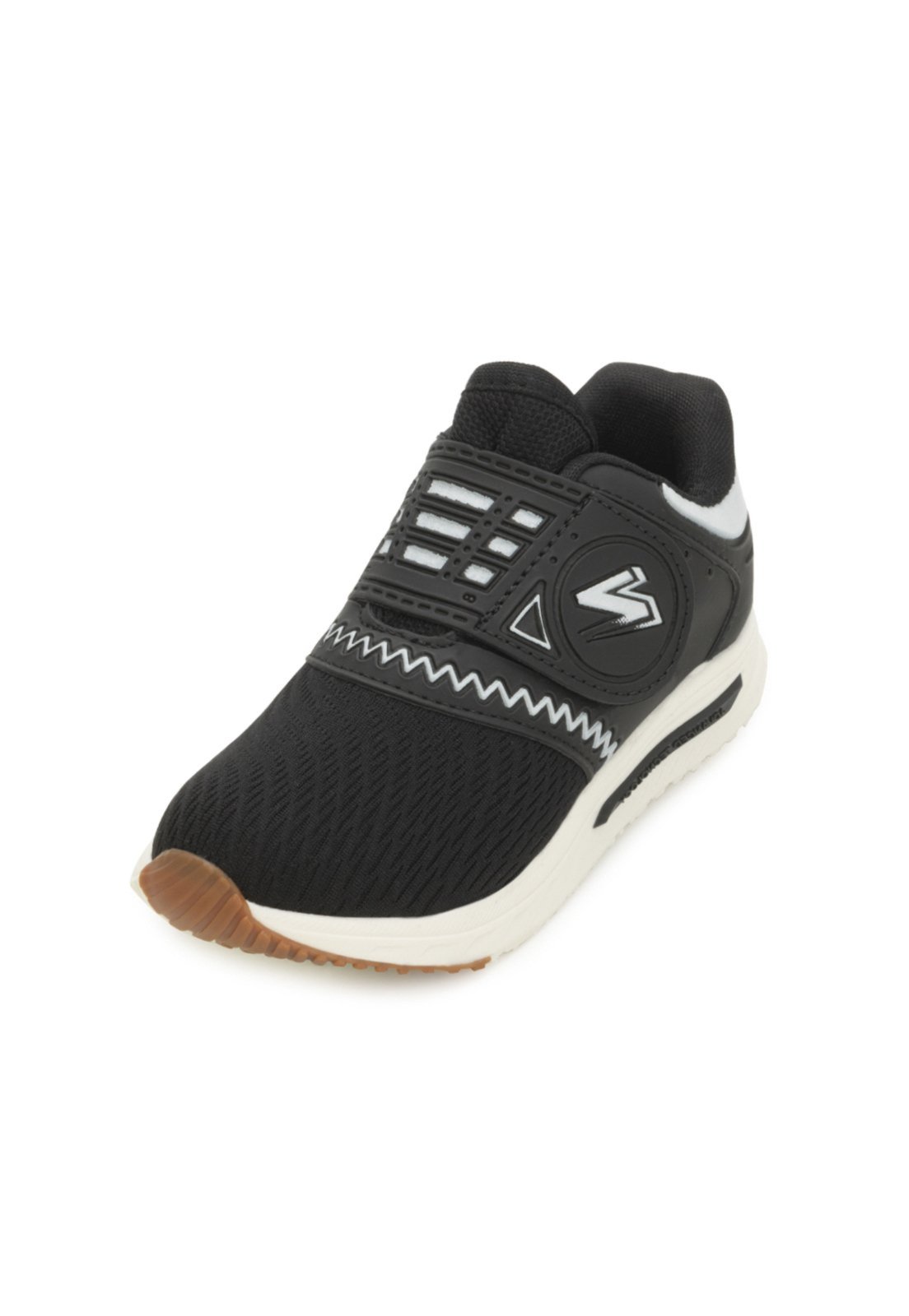Infantil - Tênis Casual King ZK25-104RX Bege-Preto