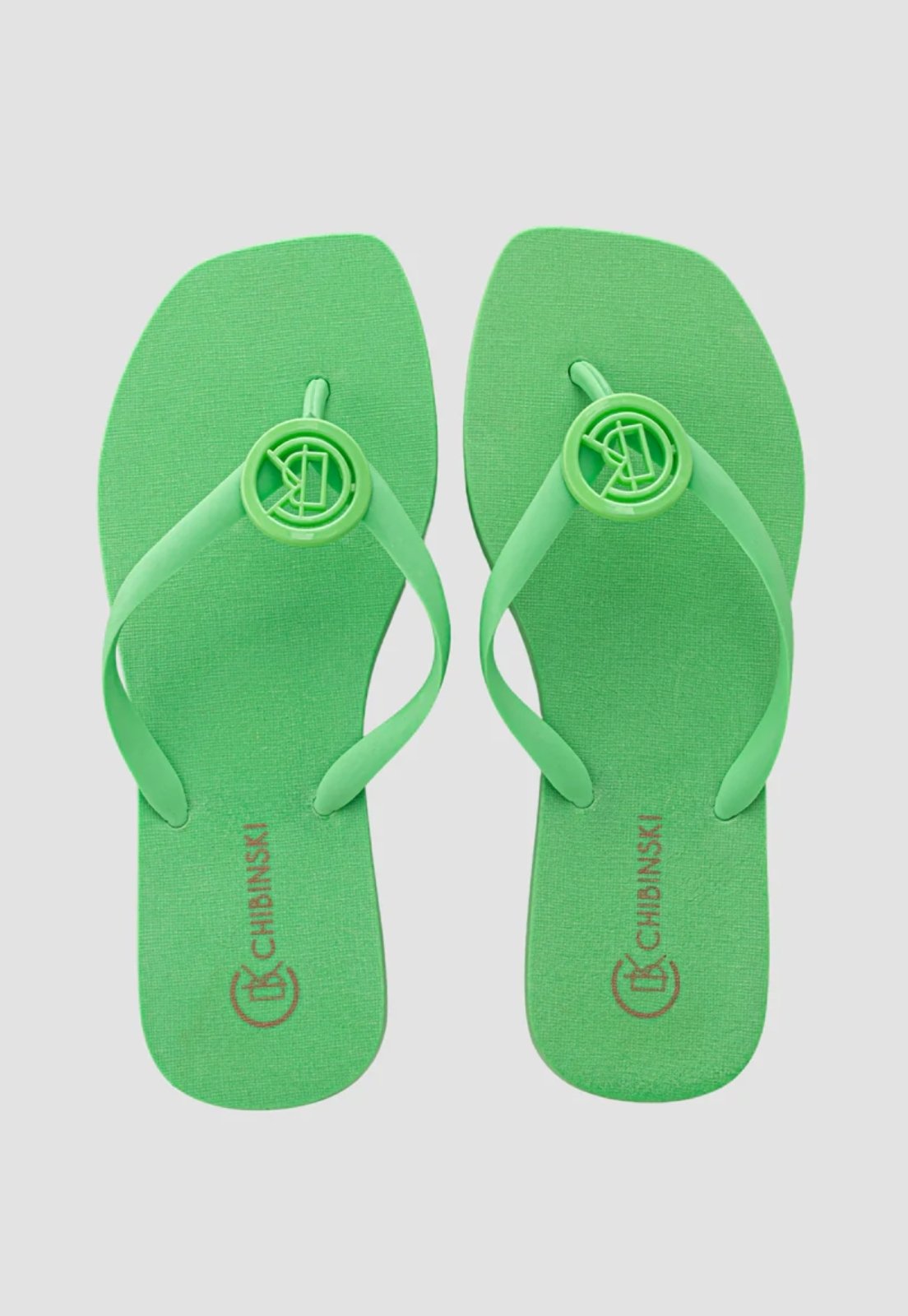 Chinelo Feminino CBK Confortável Borracha Verde