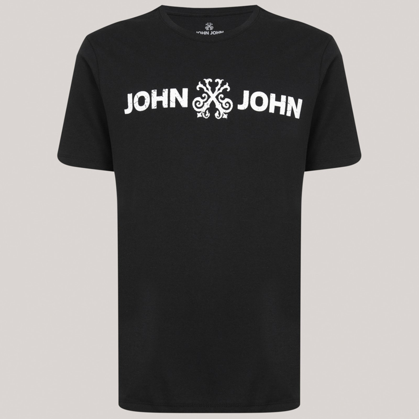 Camiseta John John Regular Basic Ve27 Preto Masculino