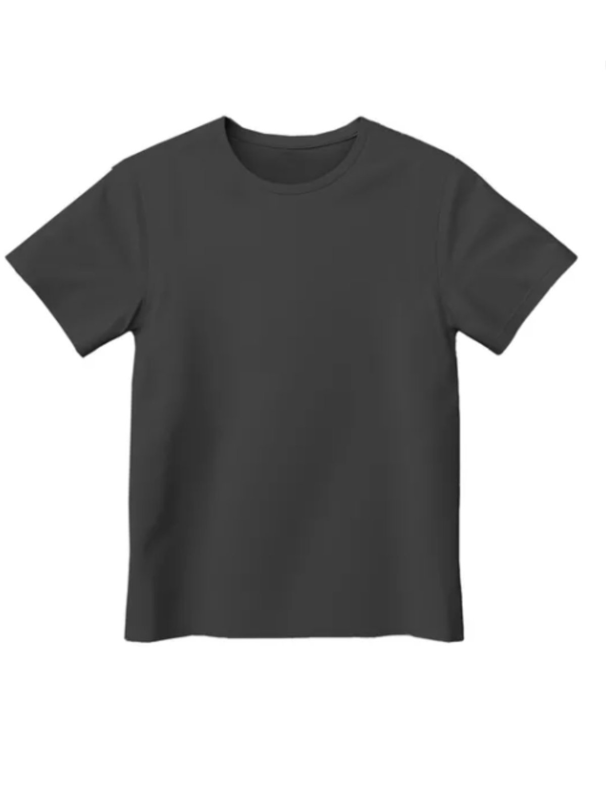 Infantil - Camiseta Manga Curta Urbania Algodão Preta Preto